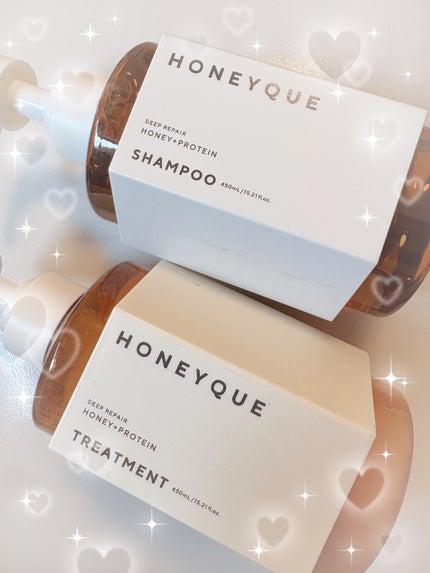 ディープリペア シャンプー モイスト/ヘアトリートメント モイスト/ハニーク/市販シャンプーを使ったクチコミ(1枚目)