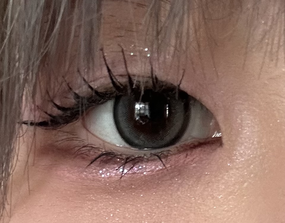 Honey kiss 1day ちゅるんキャットグレー/HoneyKiss/ワンデー（１DAY）カラコンを使ったクチコミ（1枚目）