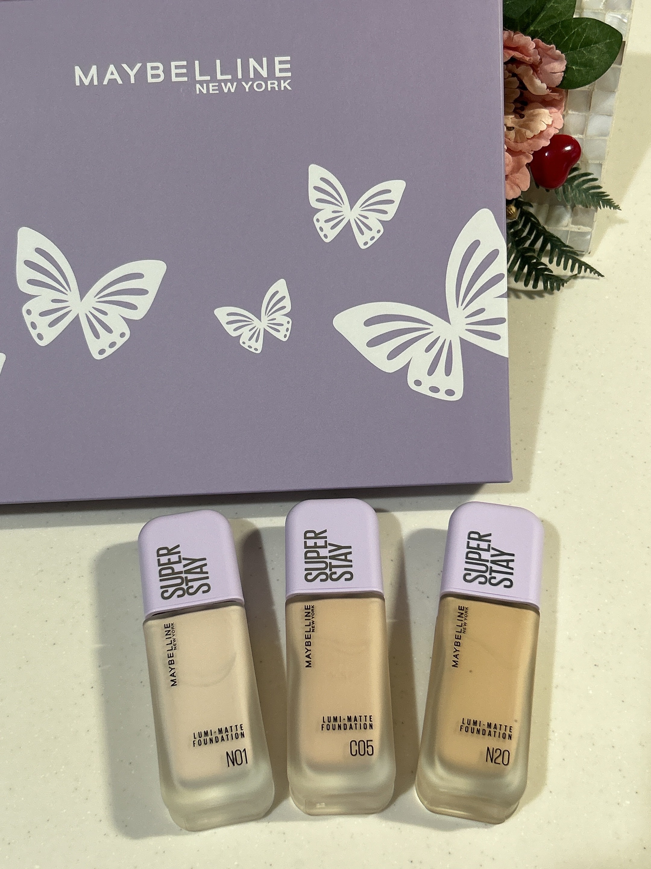 SPステイ ルミマット リキッド ファンデーション/MAYBELLINE NEW YORK/リキッドファンデーションを使ったクチコミ（3枚目）