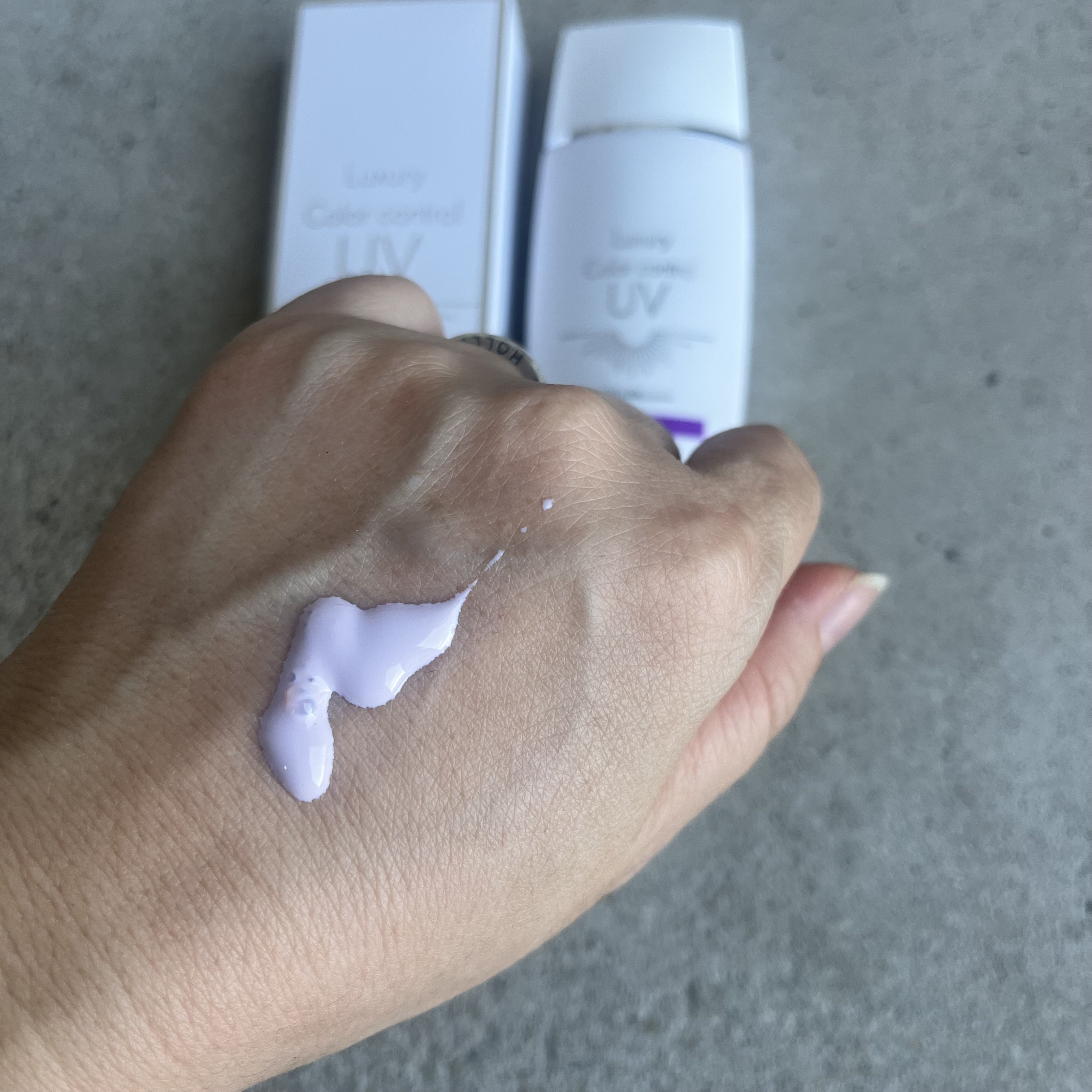 カラーコントロールUV/demarrer/化粧下地を使ったクチコミ（2枚目）