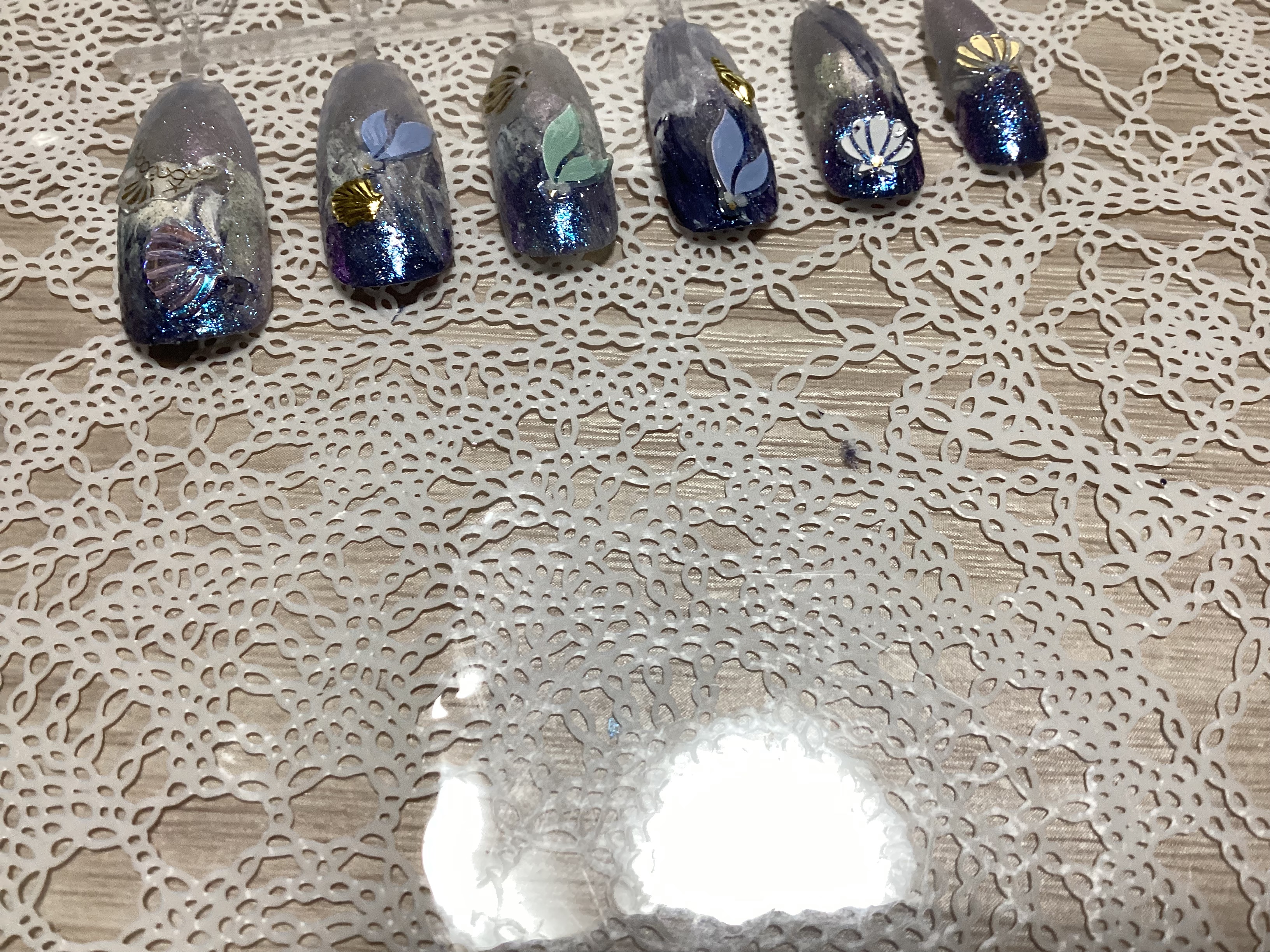 ネイルポイントステッカー/キャンドゥ/ネイルシールを使ったクチコミ（2枚目）