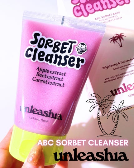 ABC ソルベフェイシャルクレンザー /unleashia/クレンジングジェルを使ったクチコミ(2枚目)