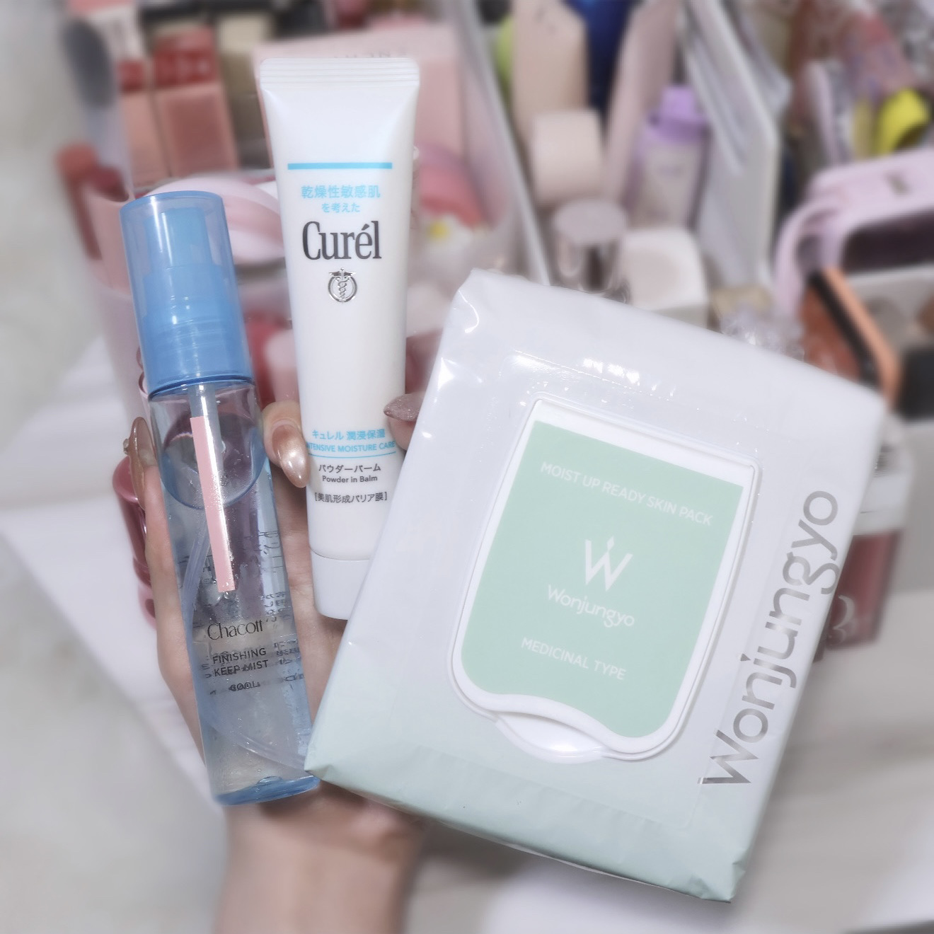 キュレル 潤浸保湿 パウダーバーム/キュレル/フェイスバームを使ったクチコミ（1枚目）