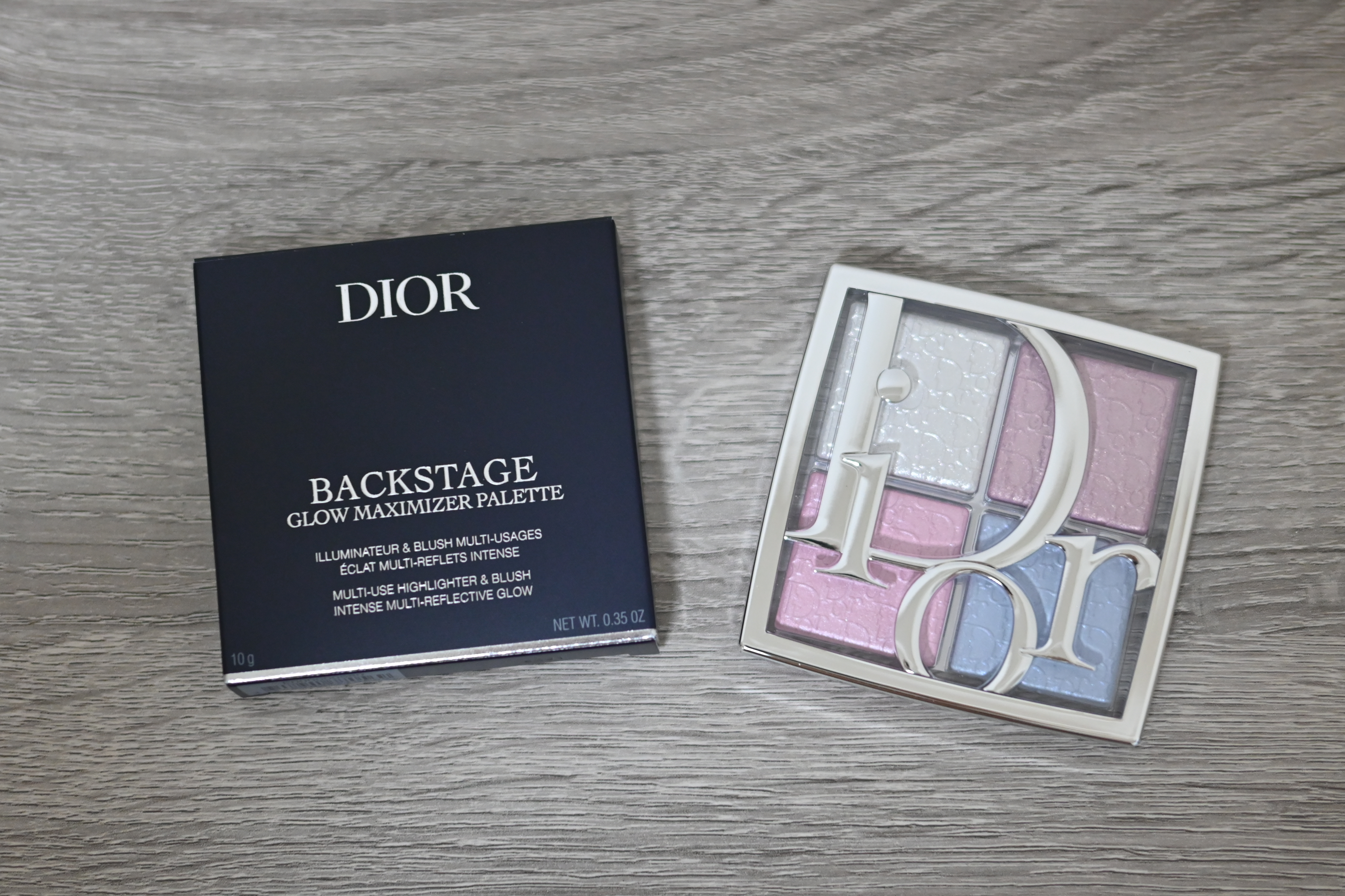 【旧】ディオール バックステージ フェイス グロウ パレット/Dior/ハイライトを使ったクチコミ（1枚目）