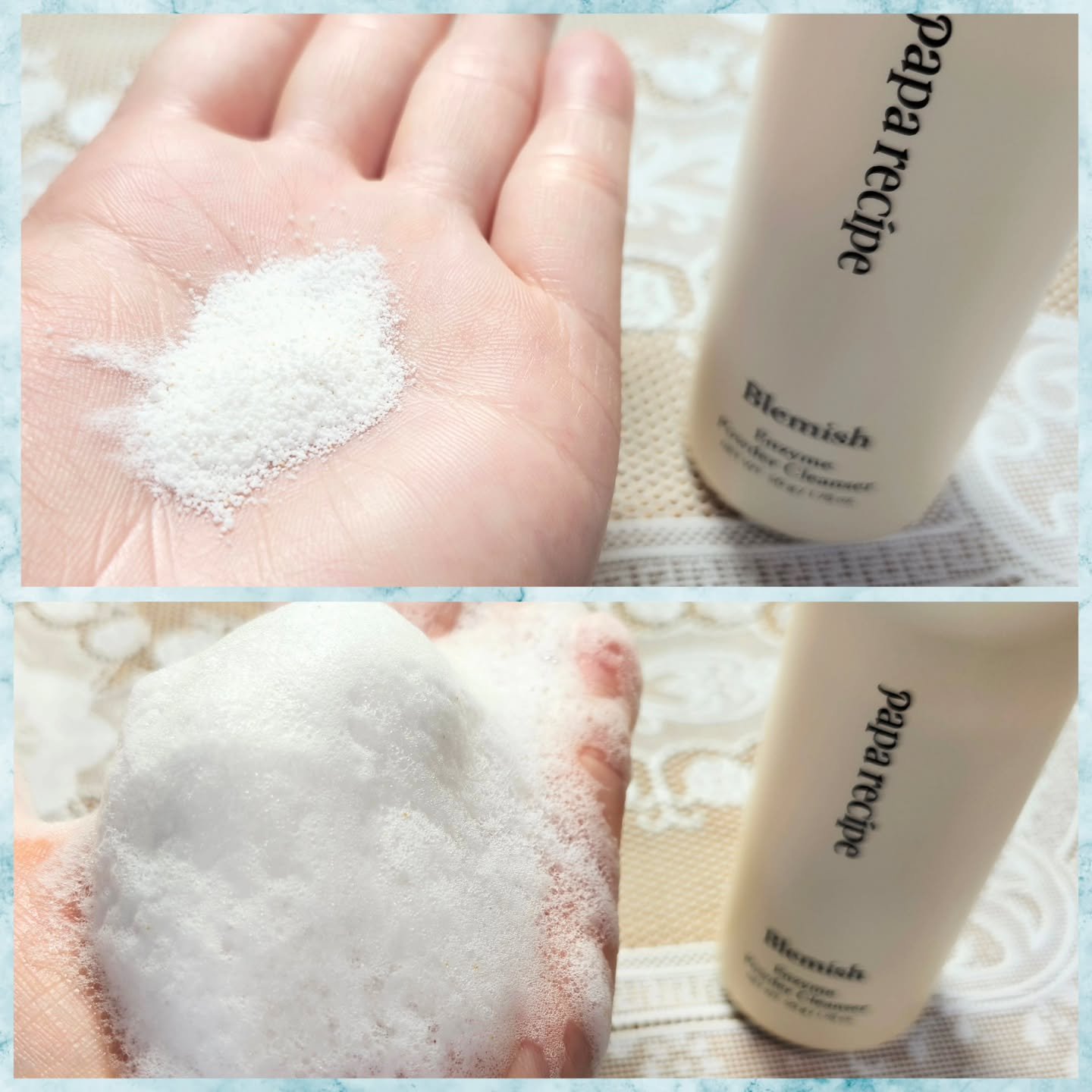 ブレミッシュ 酵素 洗顔パウダー/PAPA RECIPE/洗顔パウダーを使ったクチコミ（2枚目）