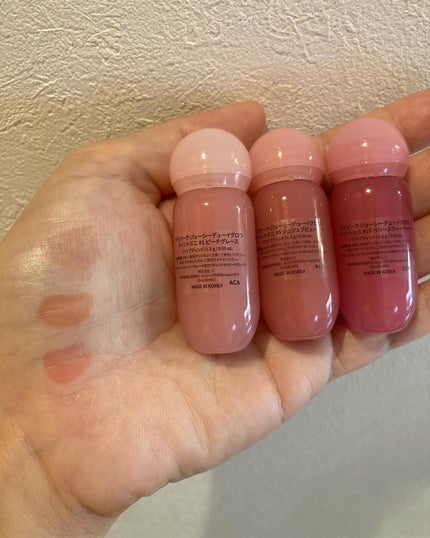 ジューシーデューイグロウティント/dasique/リップティントを使ったクチコミ(4枚目)