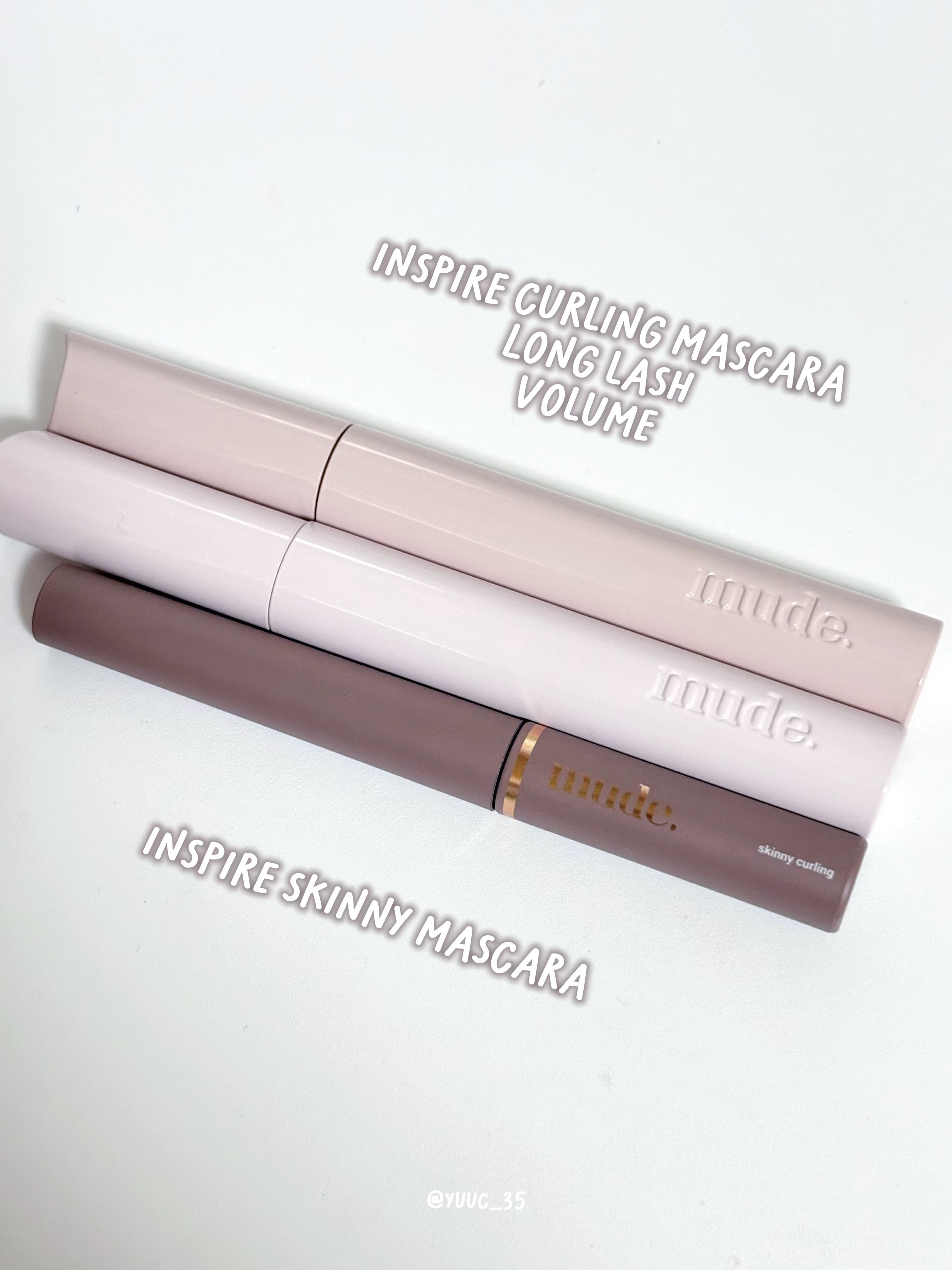 MD インスパイアロングラッシュ カーリングマスカラ/mude/マスカラを使ったクチコミ（2枚目）