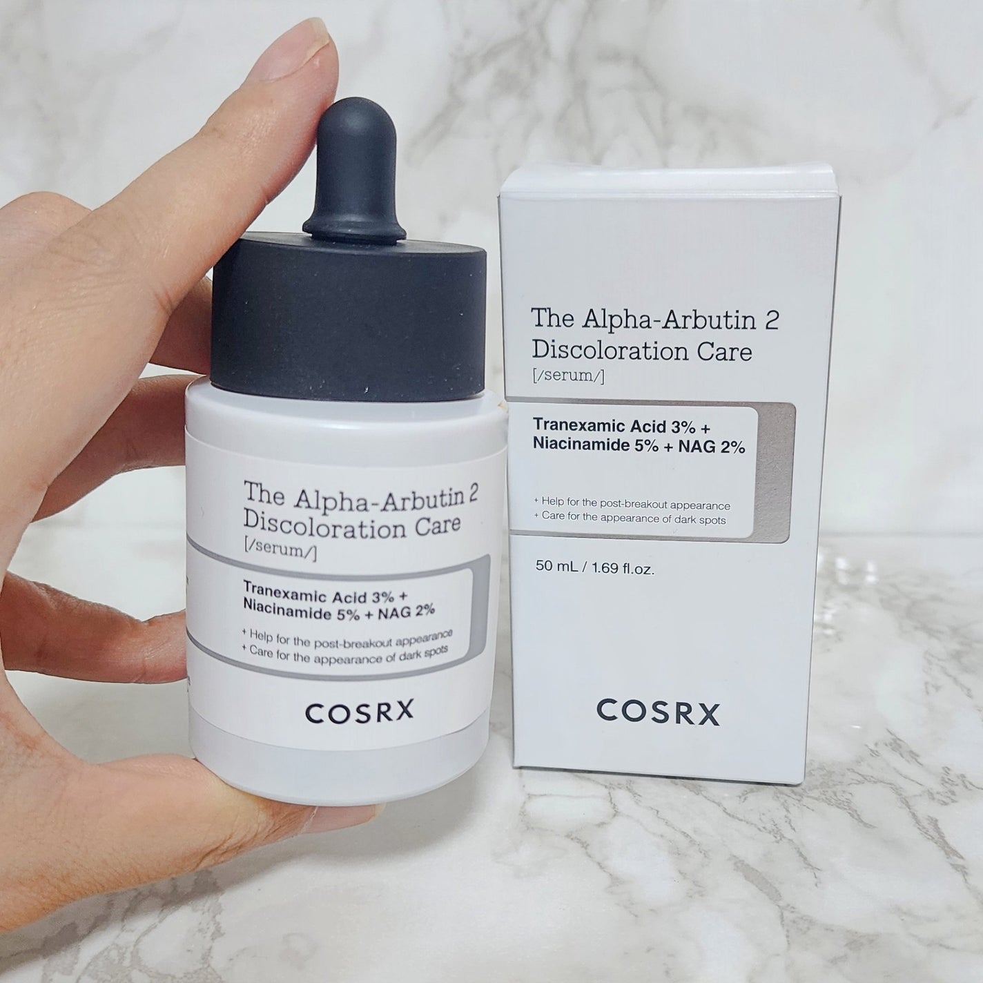 RXザ・アルファアルブチン2 ニキビ跡ケアセラム/COSRX/美容液を使ったクチコミ(4枚目)
