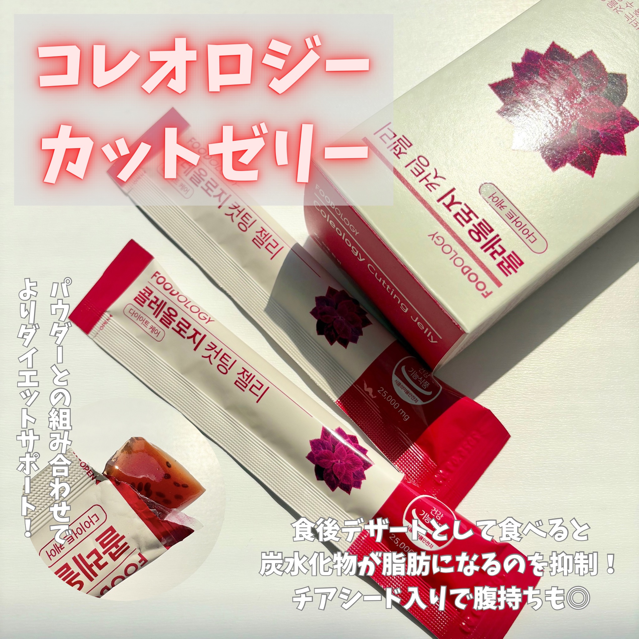 コレオロジー/FOODOLOGY/ボディサプリメントを使ったクチコミ（3枚目）