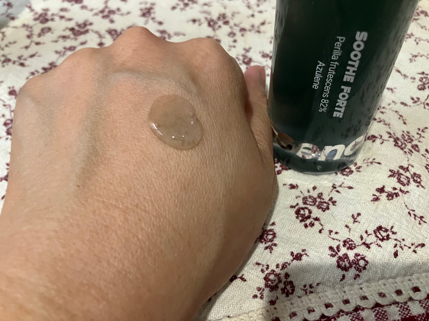 SOOTHE FORTE SERUM/essenciel/ブースター・導入液を使ったクチコミ(3枚目)