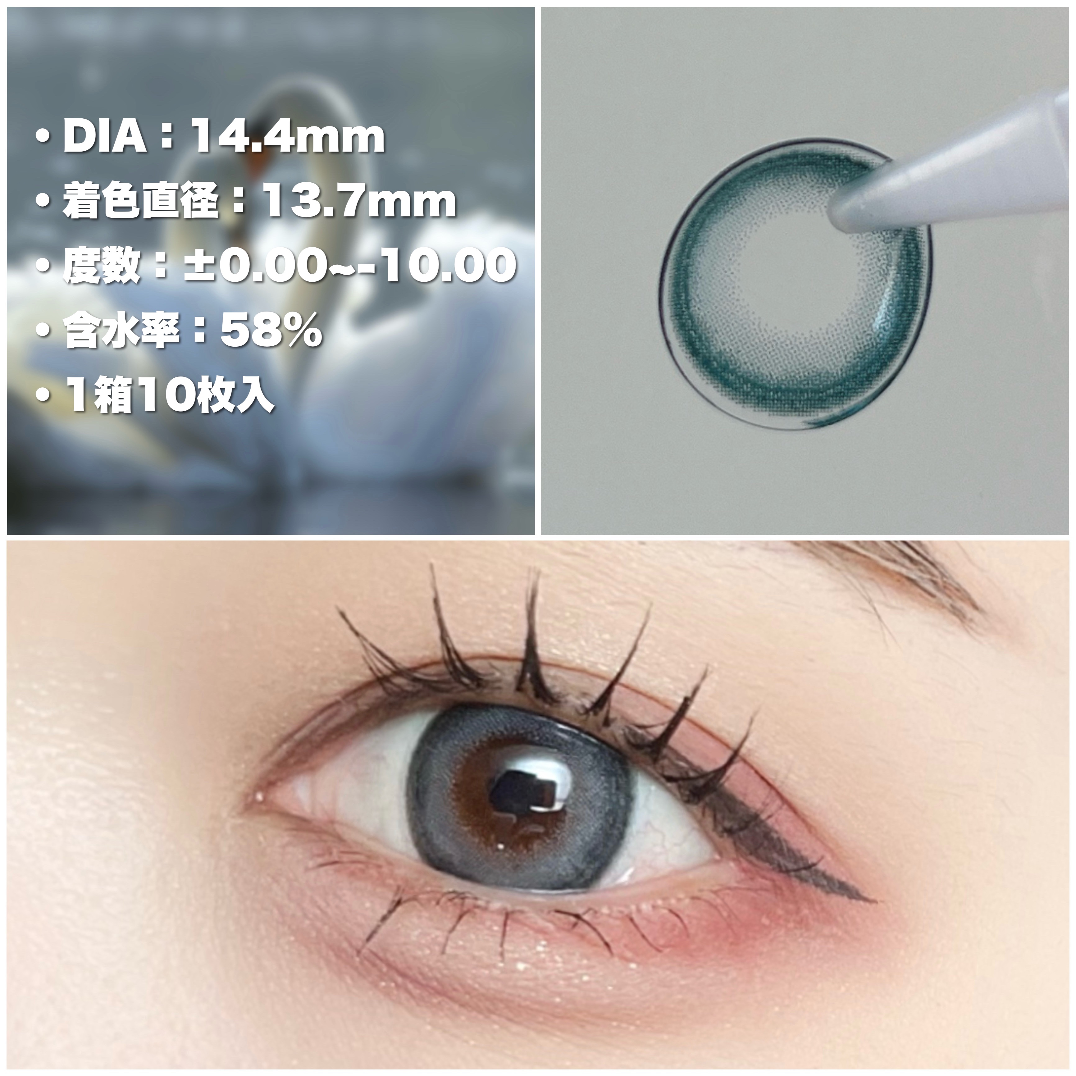 Angelcolor Bambi Series 1day /AngelColor/ワンデー（１DAY）カラコンを使ったクチコミ（3枚目）