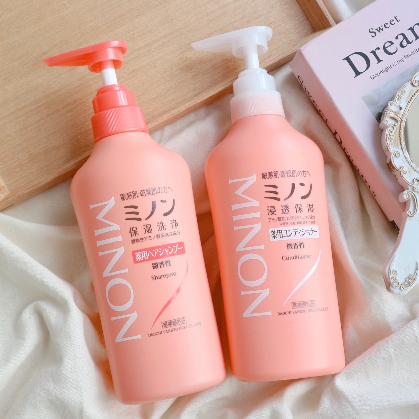 ミノン薬用ヘアシャンプー／薬用コンディショナー/ミノン/市販シャンプーを使ったクチコミ（1枚目）