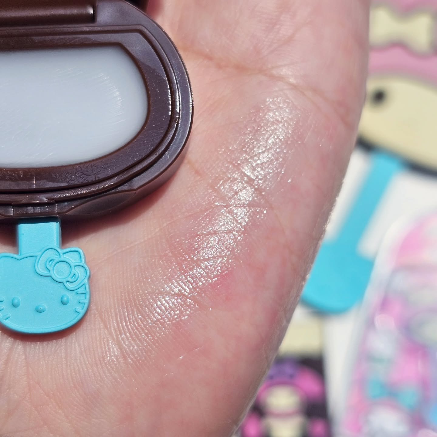 サンリオキャラクターズチョコレートハンドミラー/バンダイ/その他化粧小物を使ったクチコミ（3枚目）