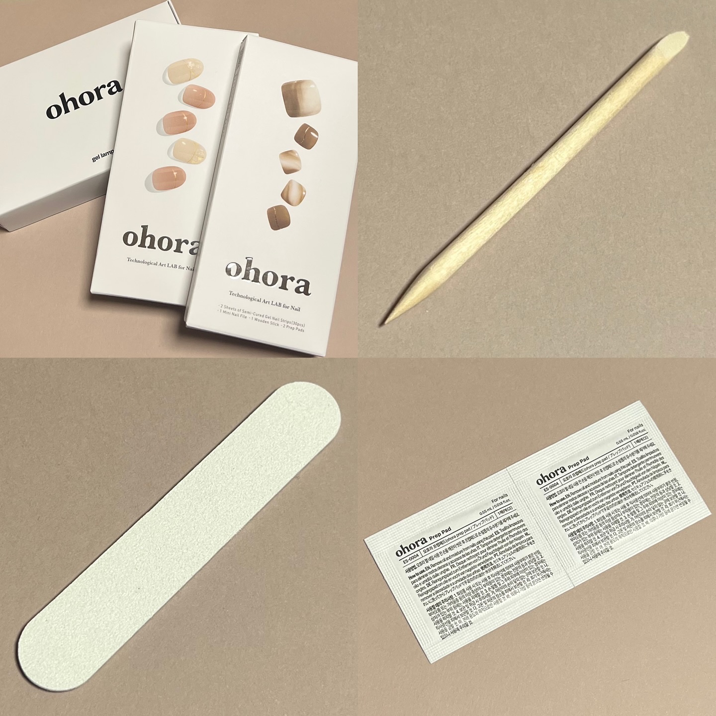 セミキュアジェルネイル（ハンド）/ohora/ネイルシールを使ったクチコミ（3枚目）