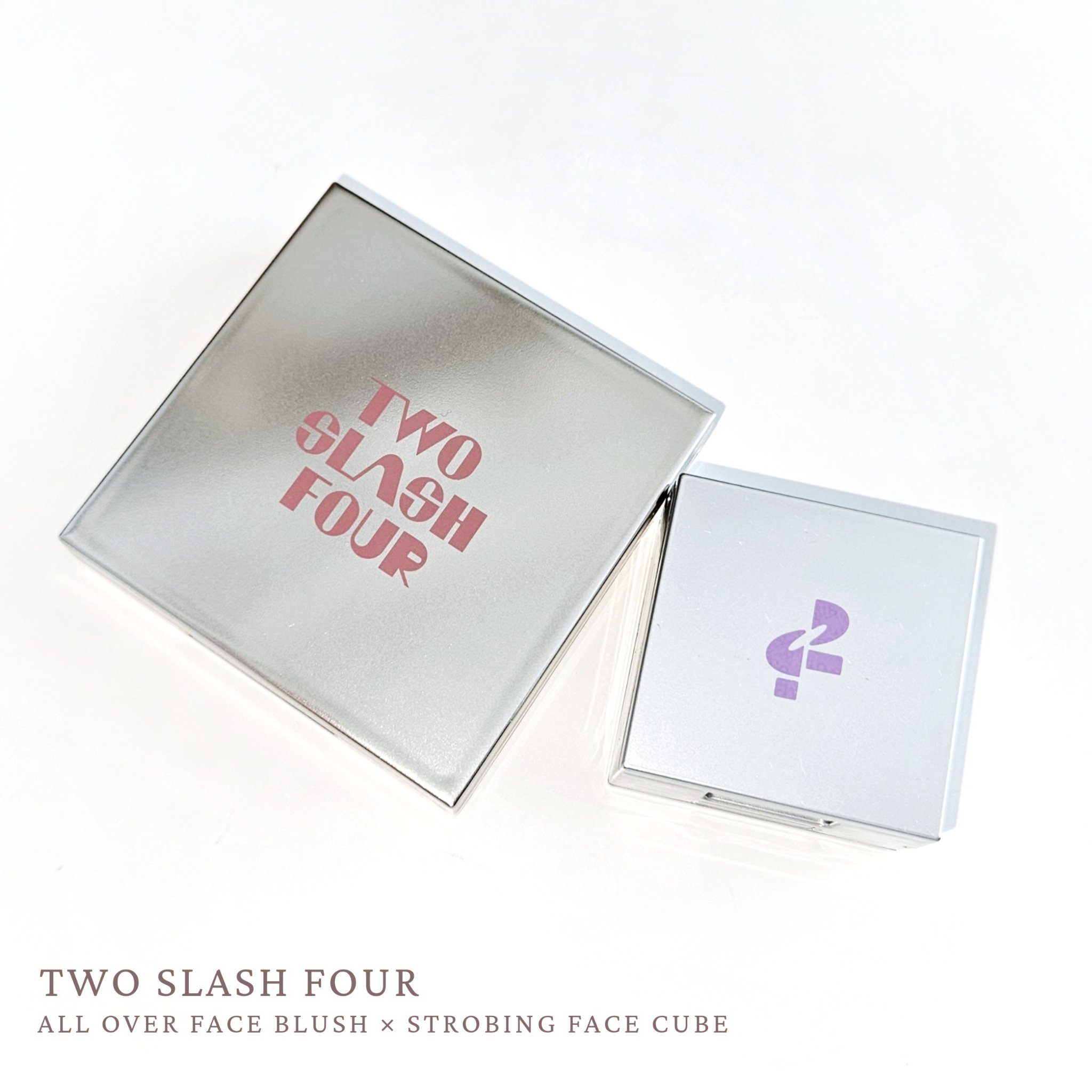 ストロビングフェイスキューブ/TWO SLASH FOUR/ハイライトを使ったクチコミ（2枚目）