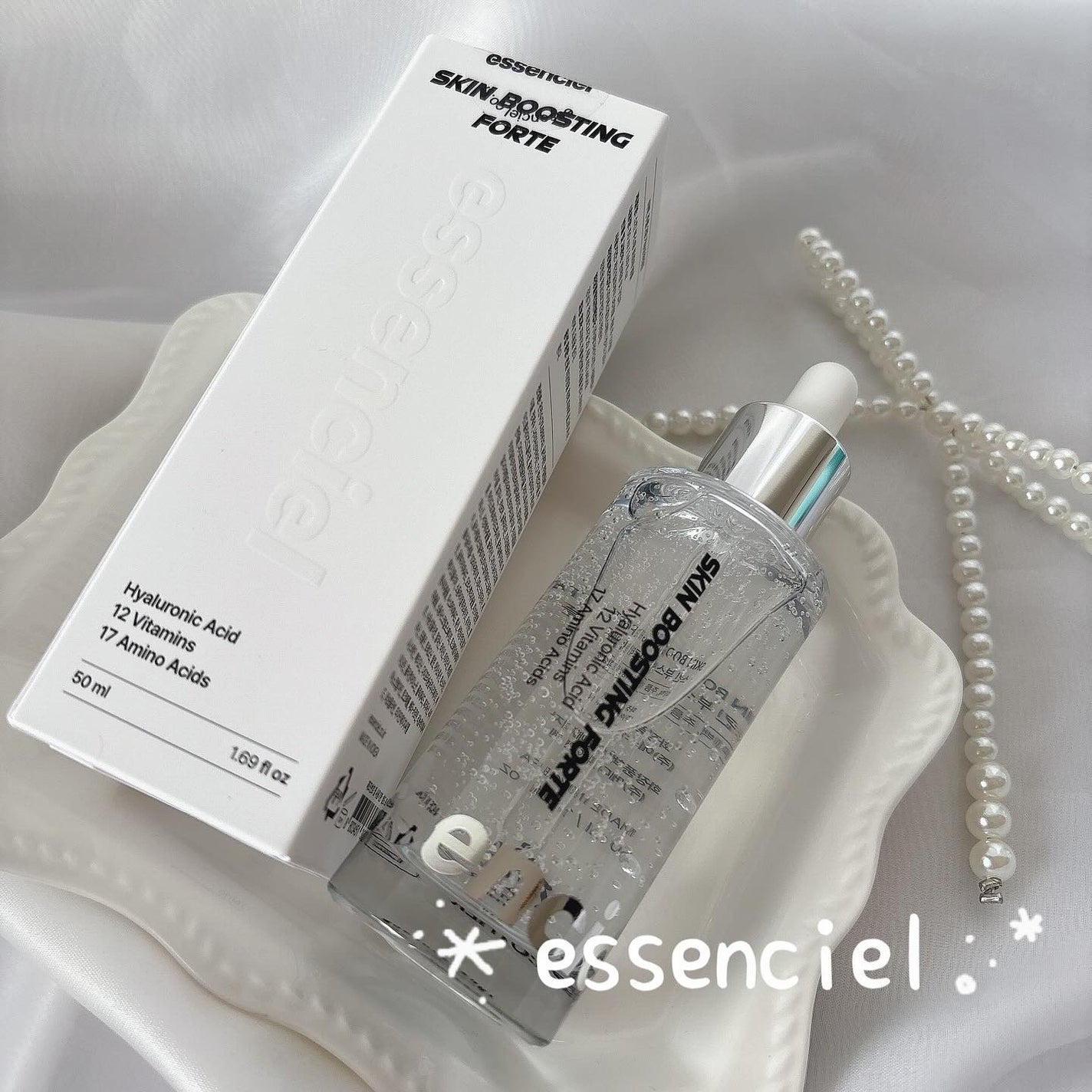 みづき☽コスメ*スキンケア on LIPS 「エッセンシエル💫肌タイプに関係なく使用可能な高保湿アンプル🤍軽..」(1枚目)