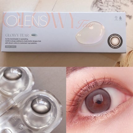 Glowy 1day/OLENS/ワンデー(1DAY)カラコンを使ったクチコミ(5枚目)