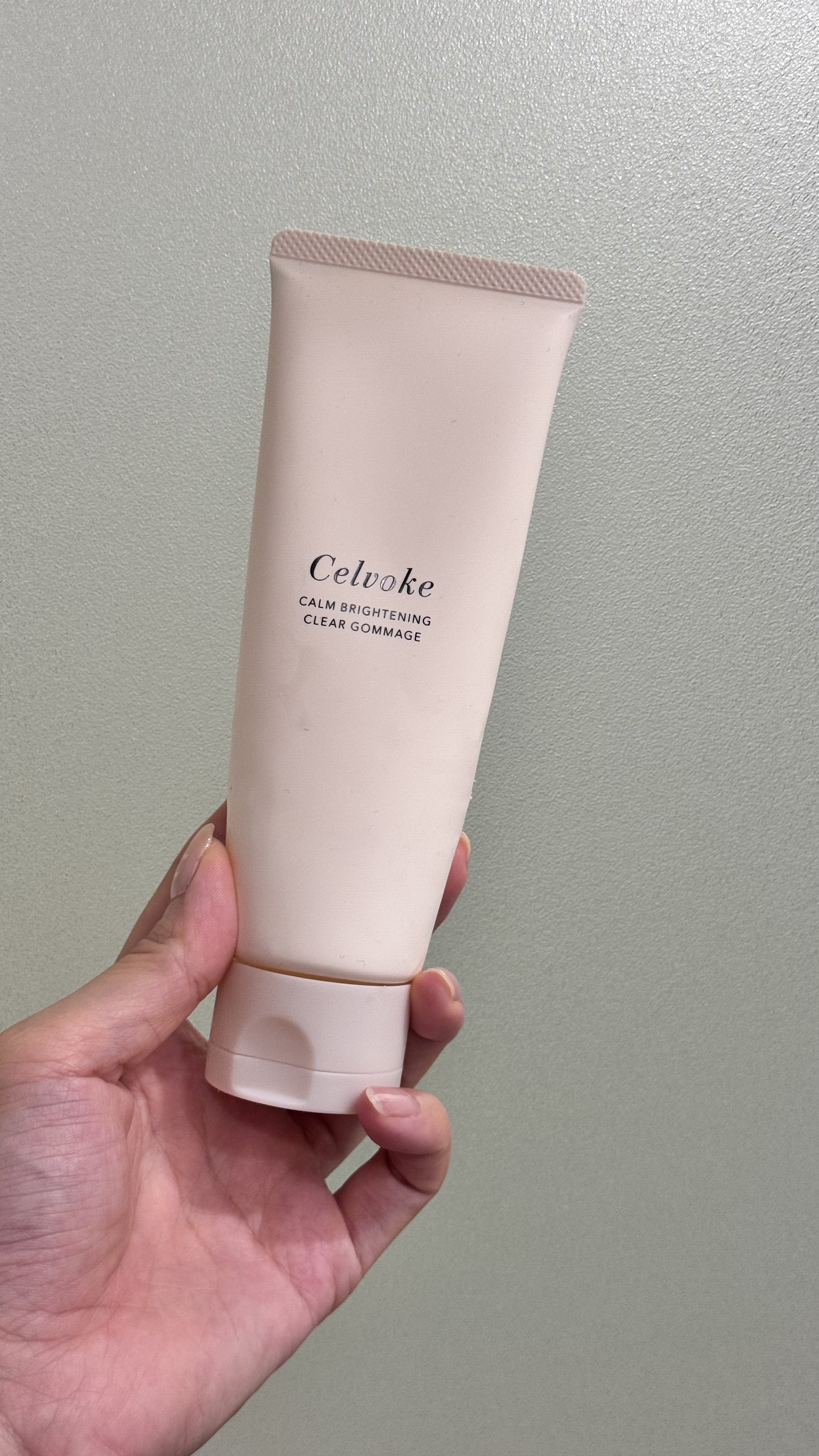 Celvoke カームブライトニング クリアゴマージュのクチコミ「セルヴォーク　カームブライトニング　クリアゴマージュ　洗顔料

３日にいっぺんくらいの頻度で使.....」（1枚目）