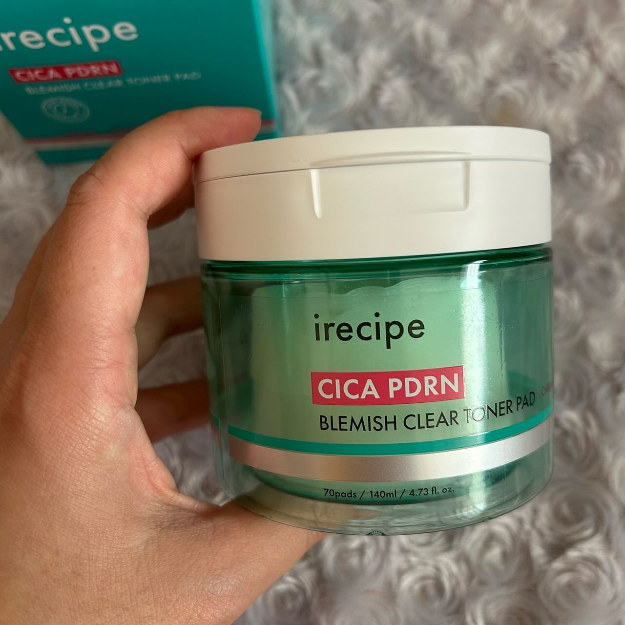 シカ PDRN 跡 クリアー トナーパッド/irecipe/トナーパッドを使ったクチコミ（2枚目）