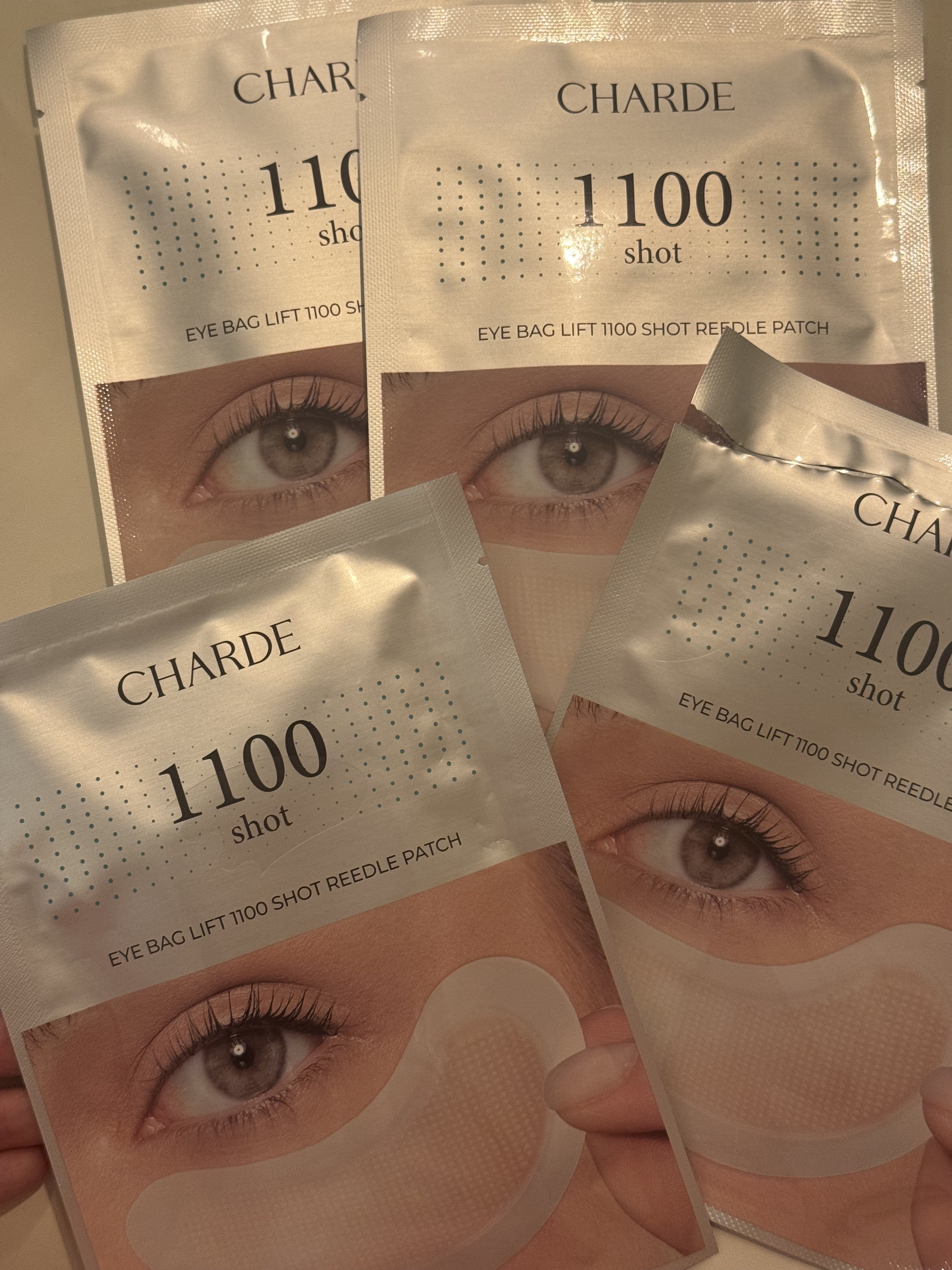 アイバックリフト1100シャットリードルパッチ/CHARDE/シートマスク・パックを使ったクチコミ（2枚目）