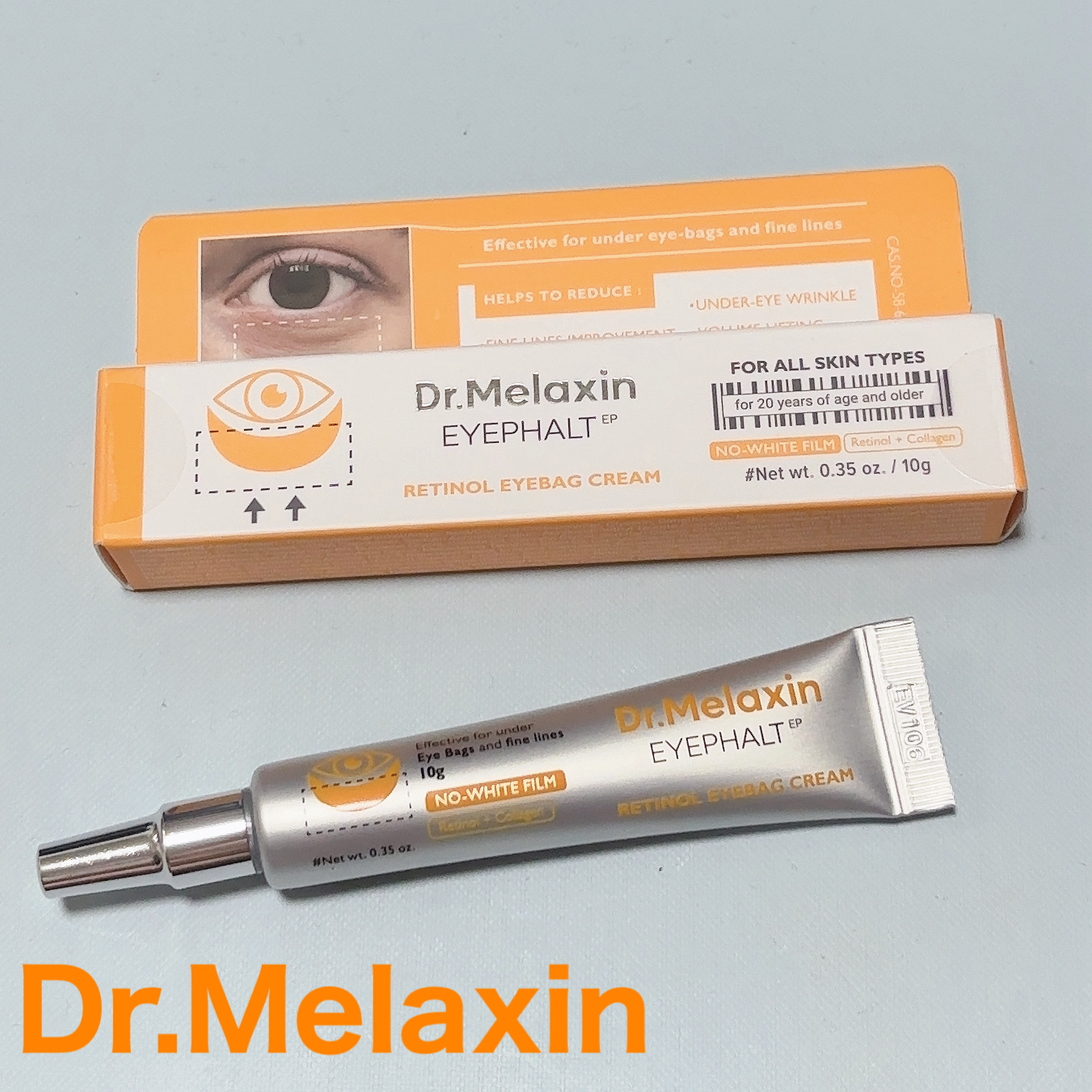 レチノールアイファルトアイバッククリーム/Dr.Melaxin/アイケア・アイクリームを使ったクチコミ（1枚目）