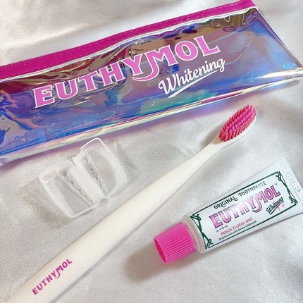 ホワイトニング美白歯磨き粉トラベルセット/EUTHYMOL/その他キットセットを使ったクチコミ(6枚目)
