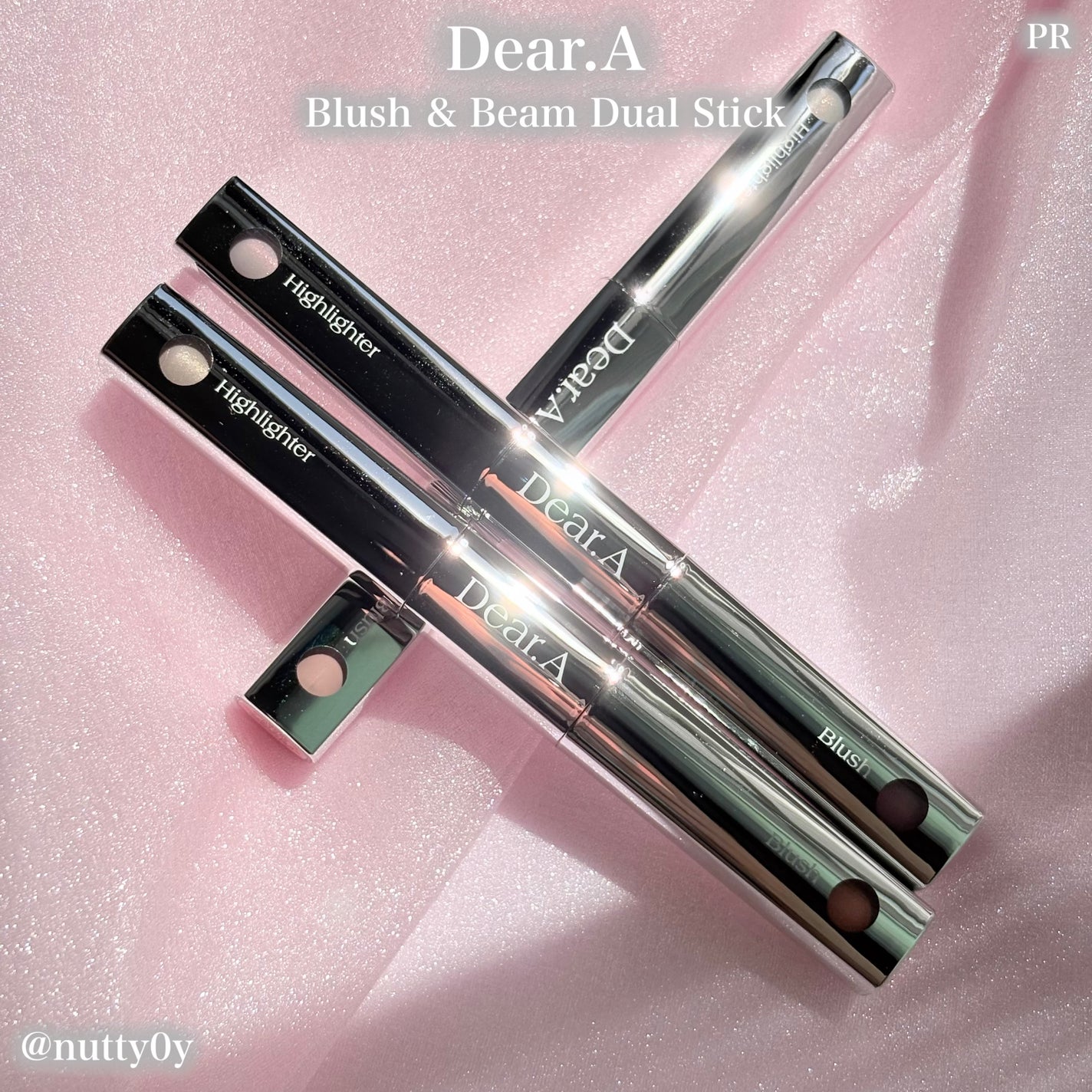 ブラッシュ&ビームデュアルスティック/Dear.A/リキッドチークを使ったクチコミ(1枚目)