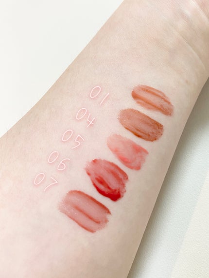 ネーミング グロウ ハートリップティント/NAMING./リップティントを使ったクチコミ(2枚目)