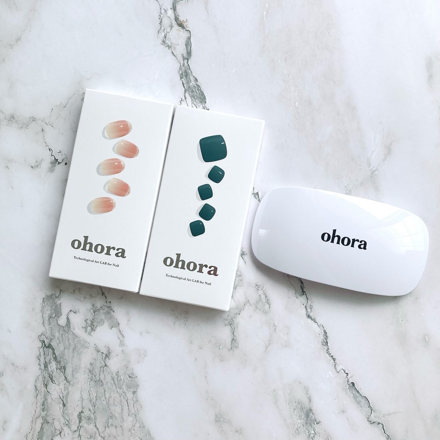 セミキュアジェルネイル(ハンド)/ohora/ネイルシールを使ったクチコミ(3枚目)