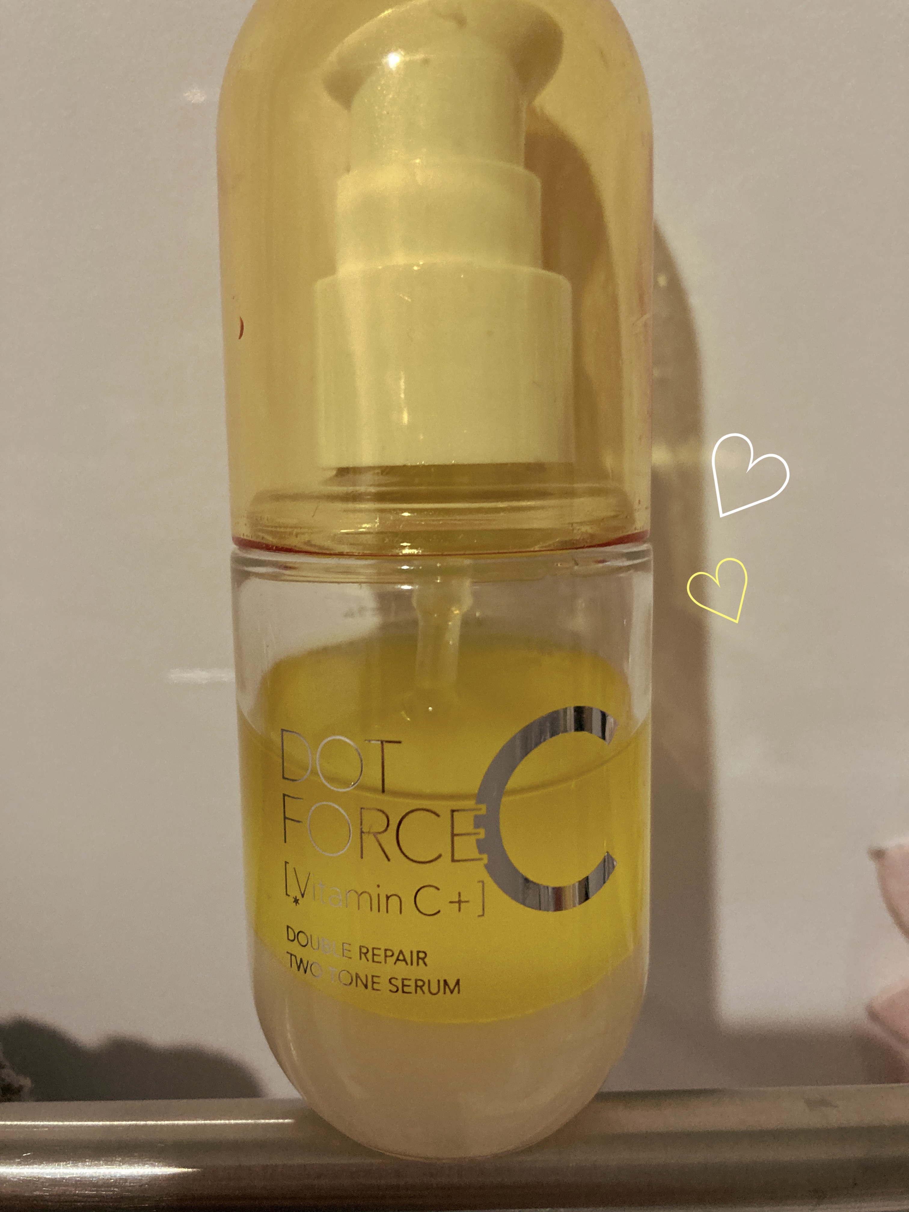 ダブルリペア ツートン セラム/ドットフォース/美容液を使ったクチコミ（1枚目）