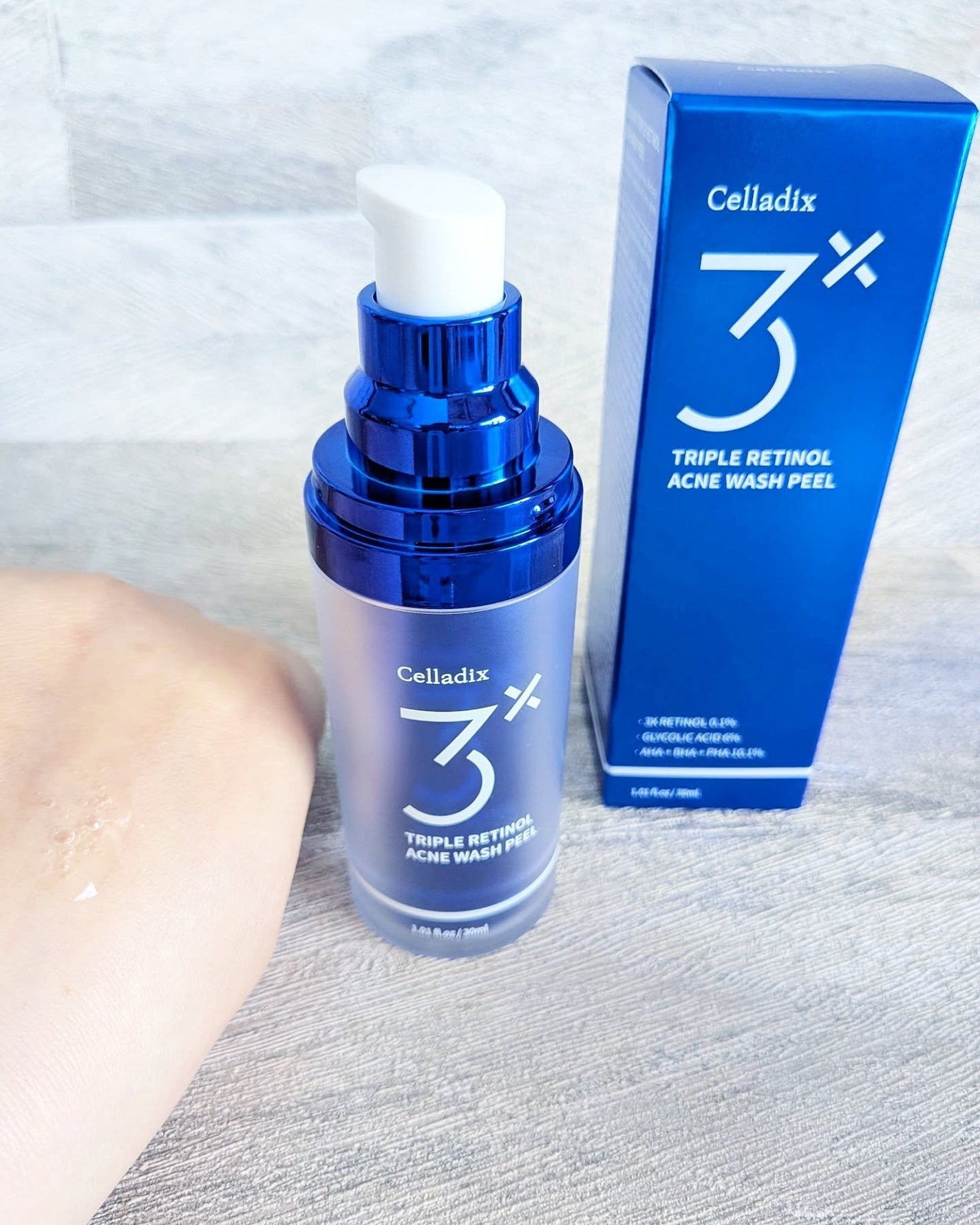 トリプル レチノール ウォッシュピール/Celladix/ピーリングを使ったクチコミ(2枚目)