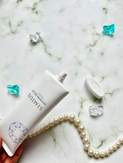 薬用ホワイトニングジェルEX モイスト(しっとり)/シミウス/オールインワン化粧品を使ったクチコミ(3枚目)