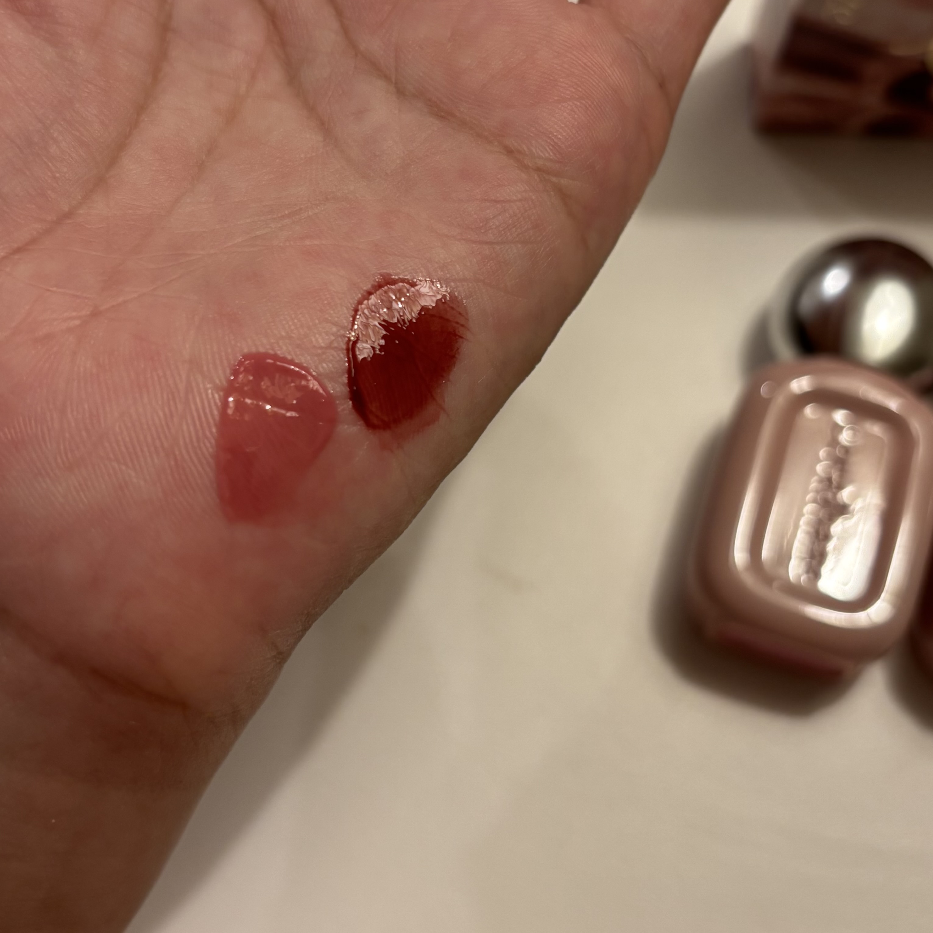 デュー ドロップ ティント 201 フェアリー/Coralhaze/リップティントを使ったクチコミ（2枚目）