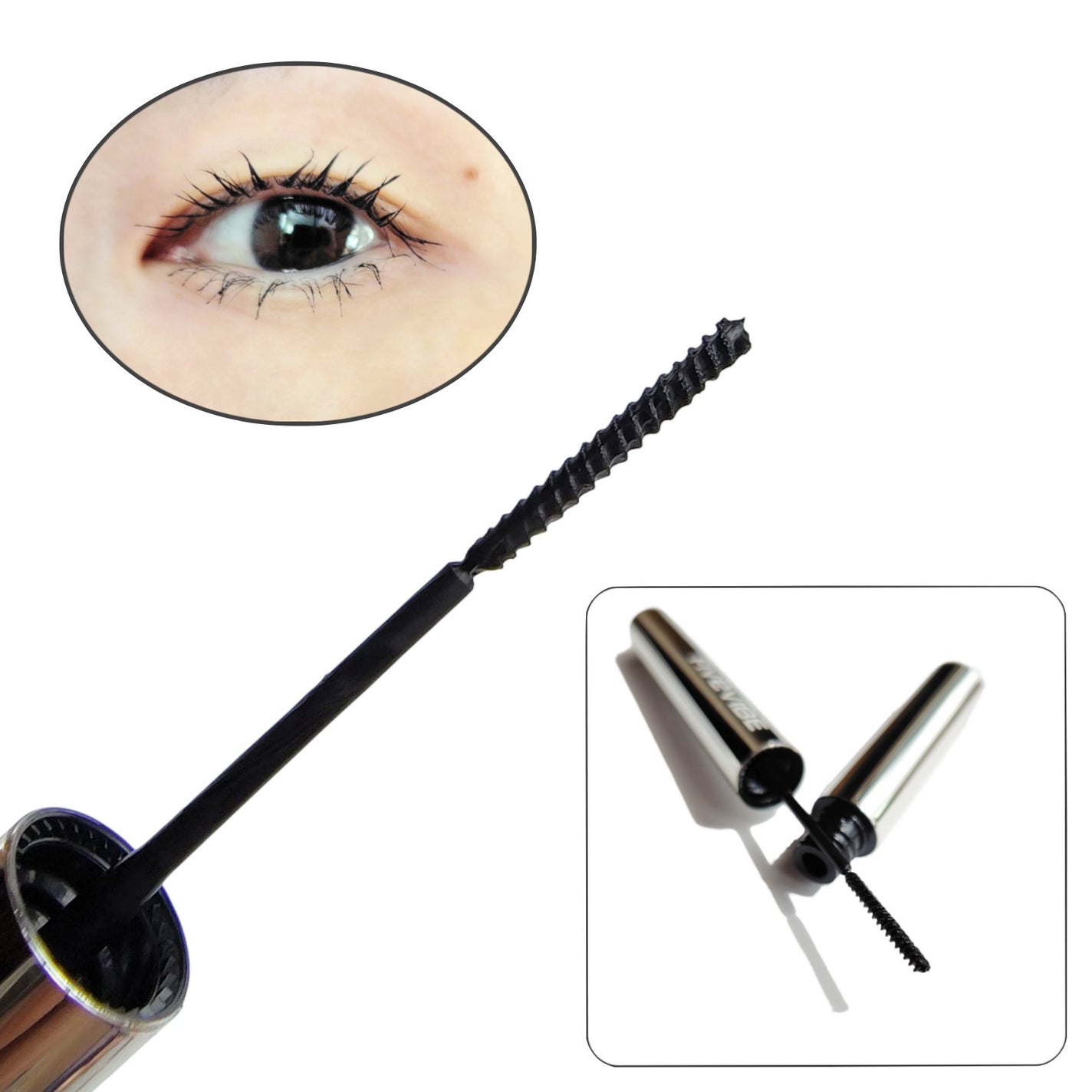 たみ →→フォロバ on LIPS 「FIVEVIBE エクストラスリムカールアップマスカラ \超..」(5枚目)