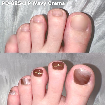 セミキュアジェルネイル(ハンド)/ohora/ネイルシールを使ったクチコミ(5枚目)