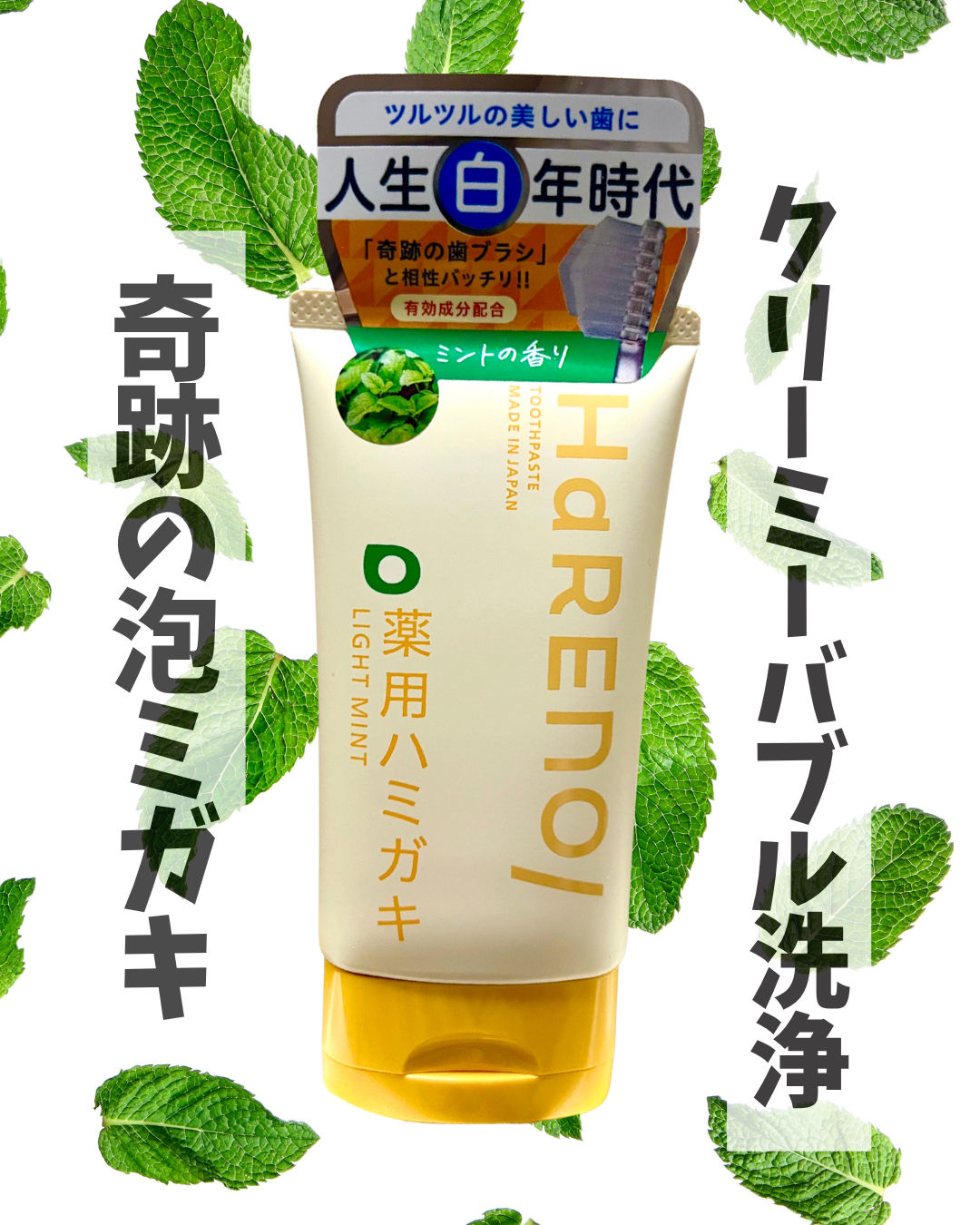 HaRENO/TOOTHPASTE 薬用ハミガキ/HaRENO/歯磨き粉を使ったクチコミ(1枚目)