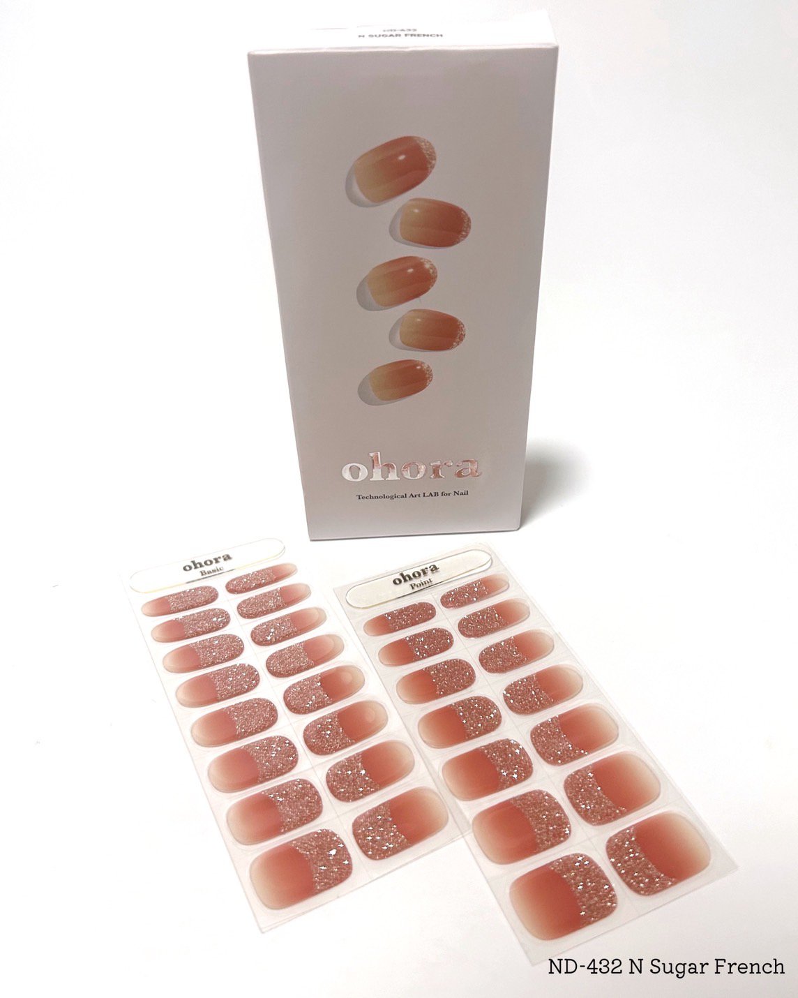 セミキュアジェルネイル（ハンド）/ohora/ネイルシールを使ったクチコミ（2枚目）