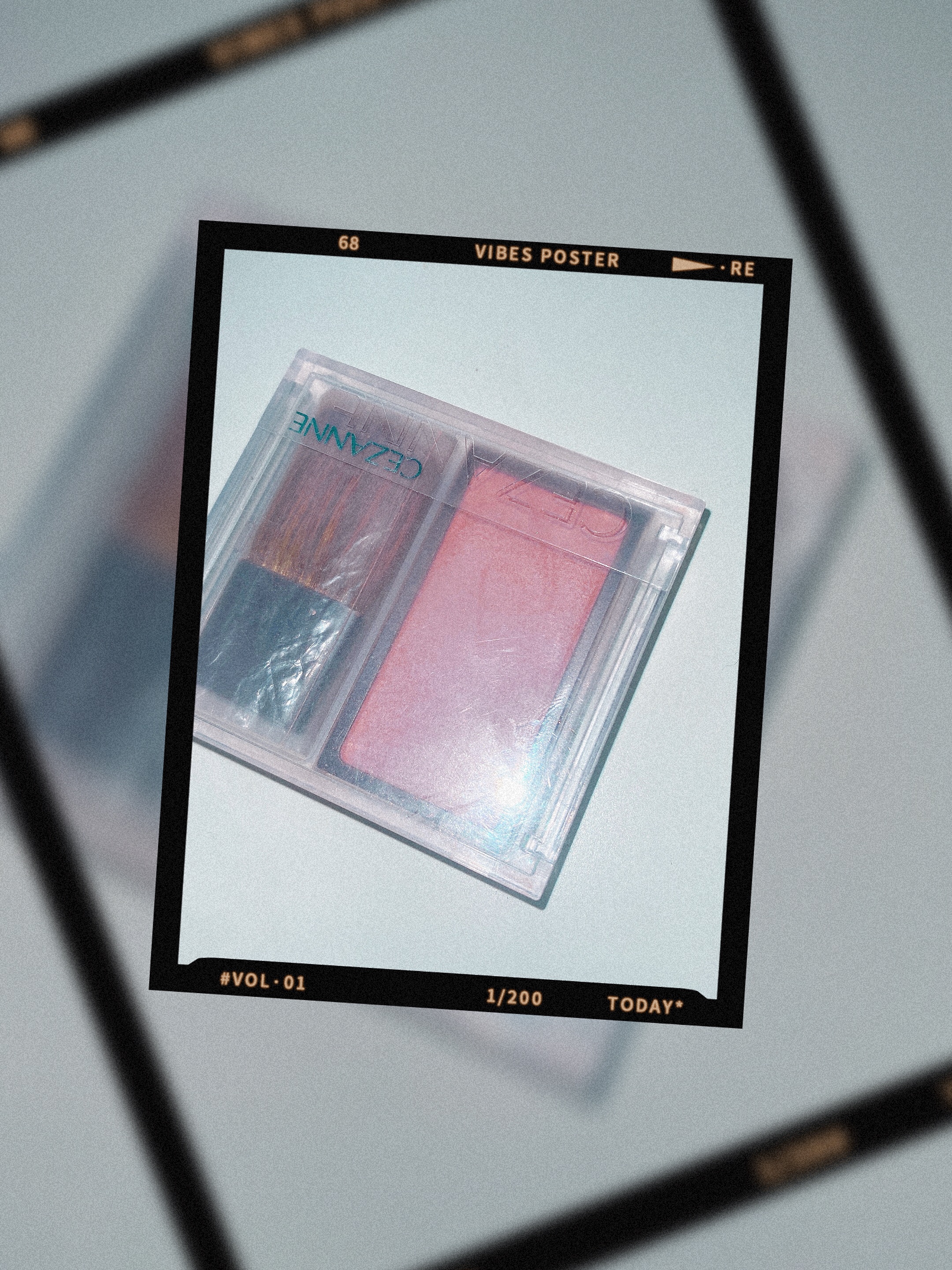 チークブラッシュ/CEZANNE/パウダーチークを使ったクチコミ（1枚目）