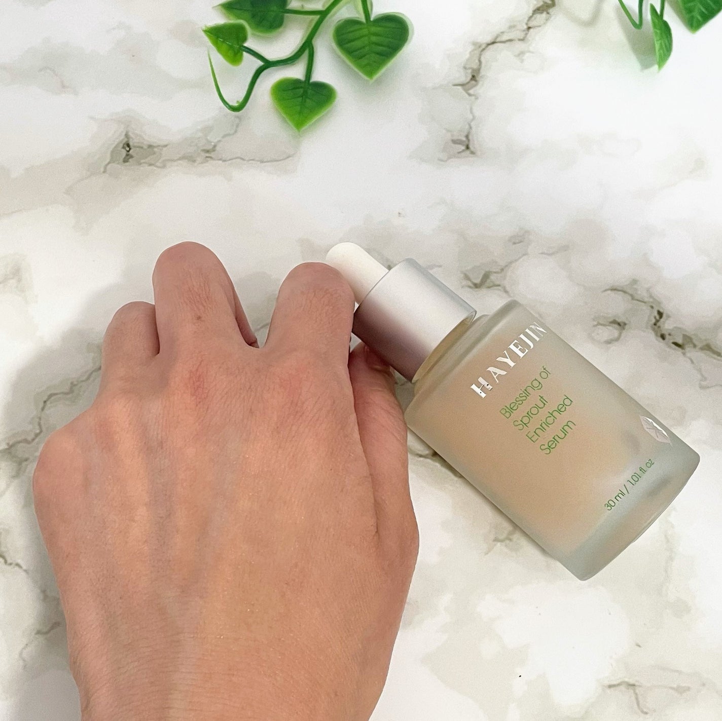 ブレッシングオブスプラウトエンリッチドセラム/HAYEJIN/美容液を使ったクチコミ(6枚目)