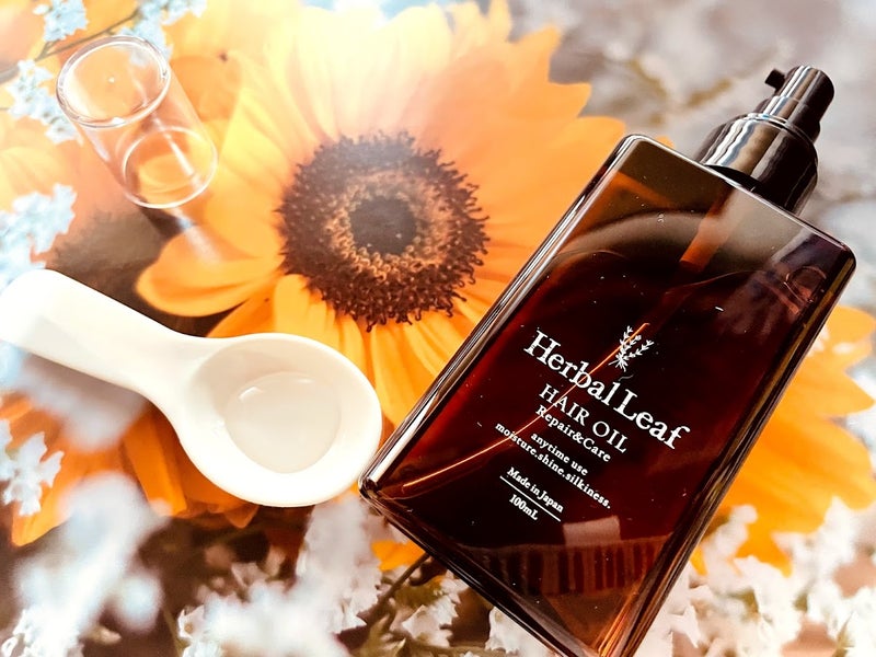 オーガニックヘアオイル フレッシュティーの香り/ハーバルリーフ/ヘアオイルを使ったクチコミ（1枚目）