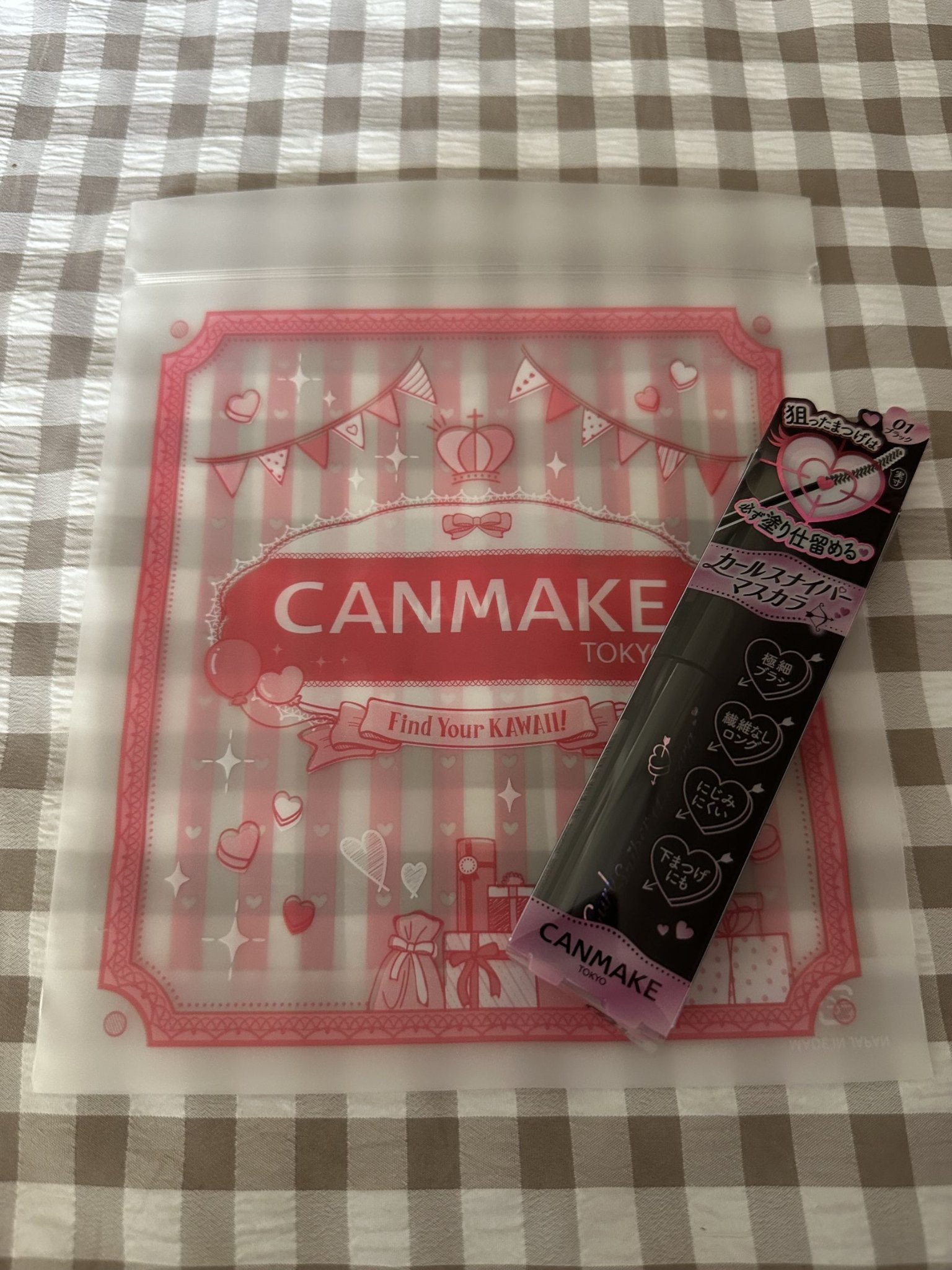 カールスナイパーマスカラ 01 ブラック/キャンメイク/マスカラを使ったクチコミ（1枚目）