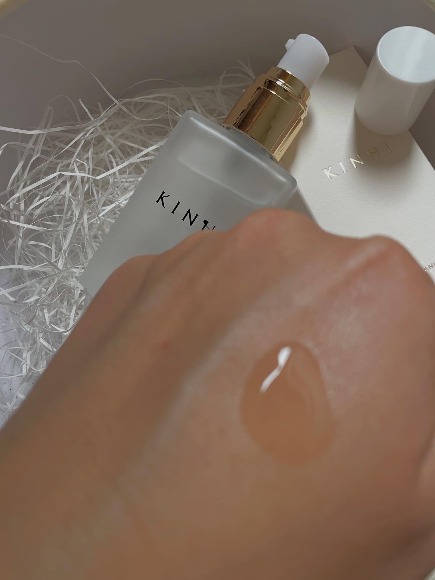 KINUI タマヌピュアオイルセラム/KINUI/美容液を使ったクチコミ（3枚目）