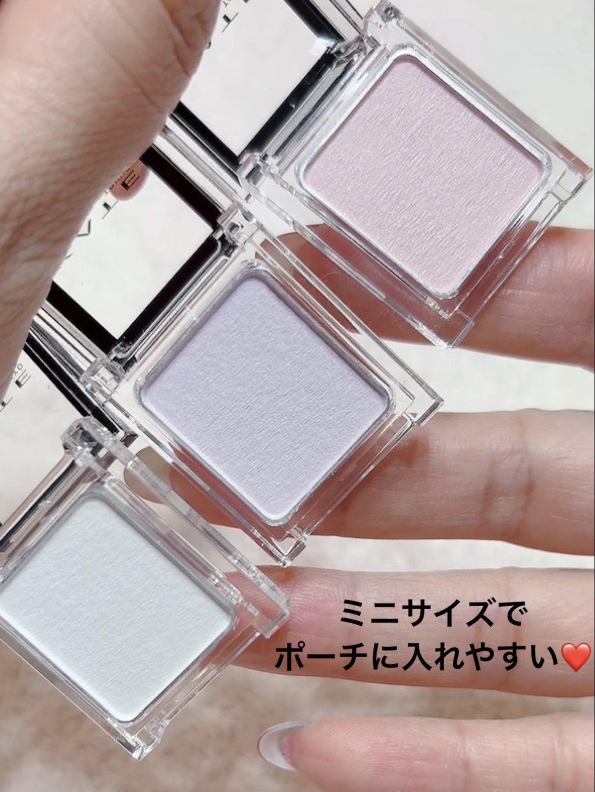 ケイト ザ アイカラー M119 ペールライラック(限定)/KATE/単色アイシャドウを使ったクチコミ（2枚目）