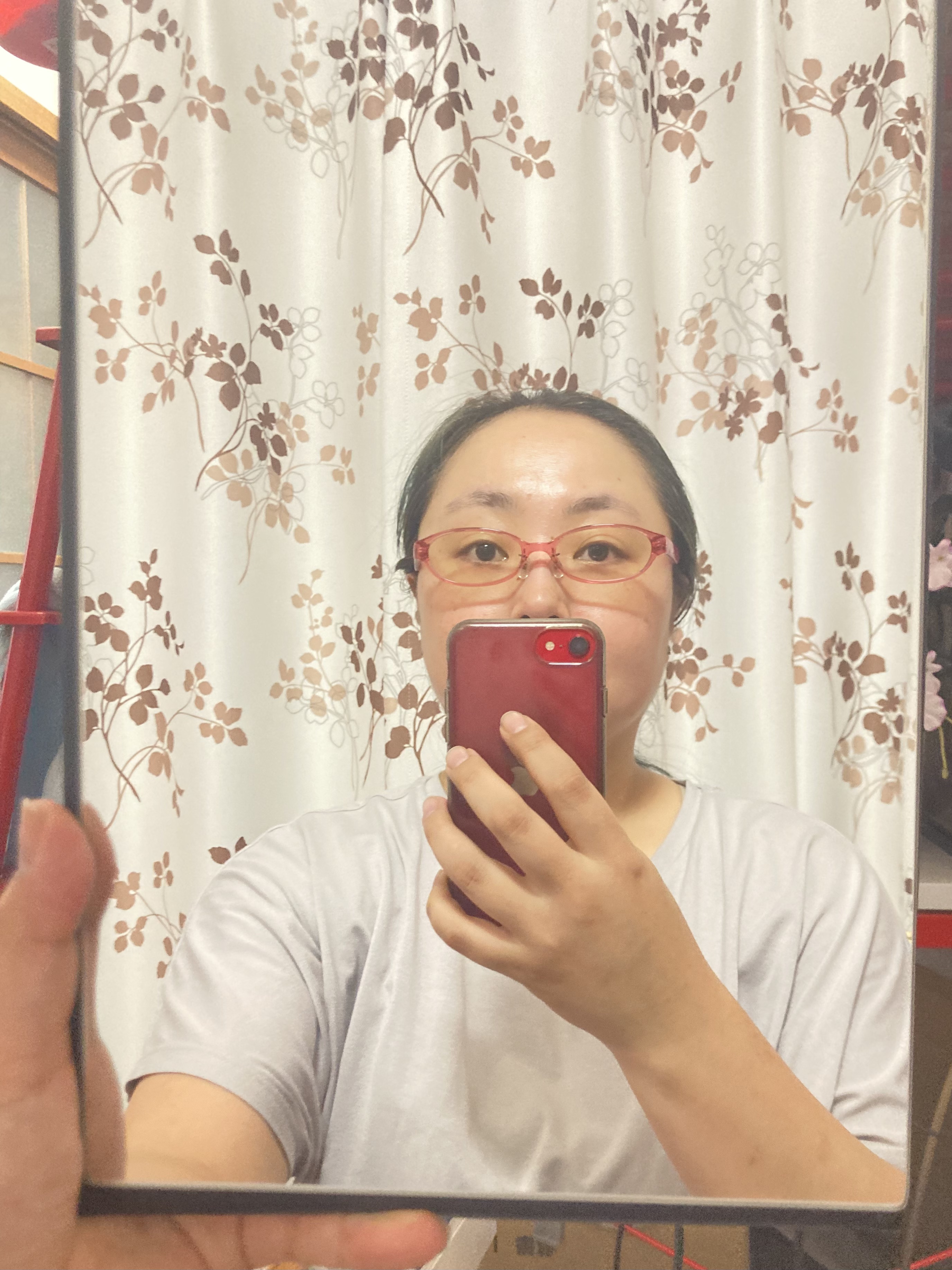 ナピュア　プロモデル折立ミラー（小・中・大・特大）/堀内鏡工業/その他化粧小物を使ったクチコミ（2枚目）