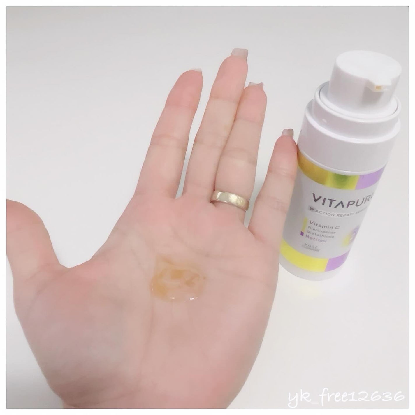 ビタプル ダブルアクション リペアセラム 15/VITAPURU/美容液を使ったクチコミ(2枚目)