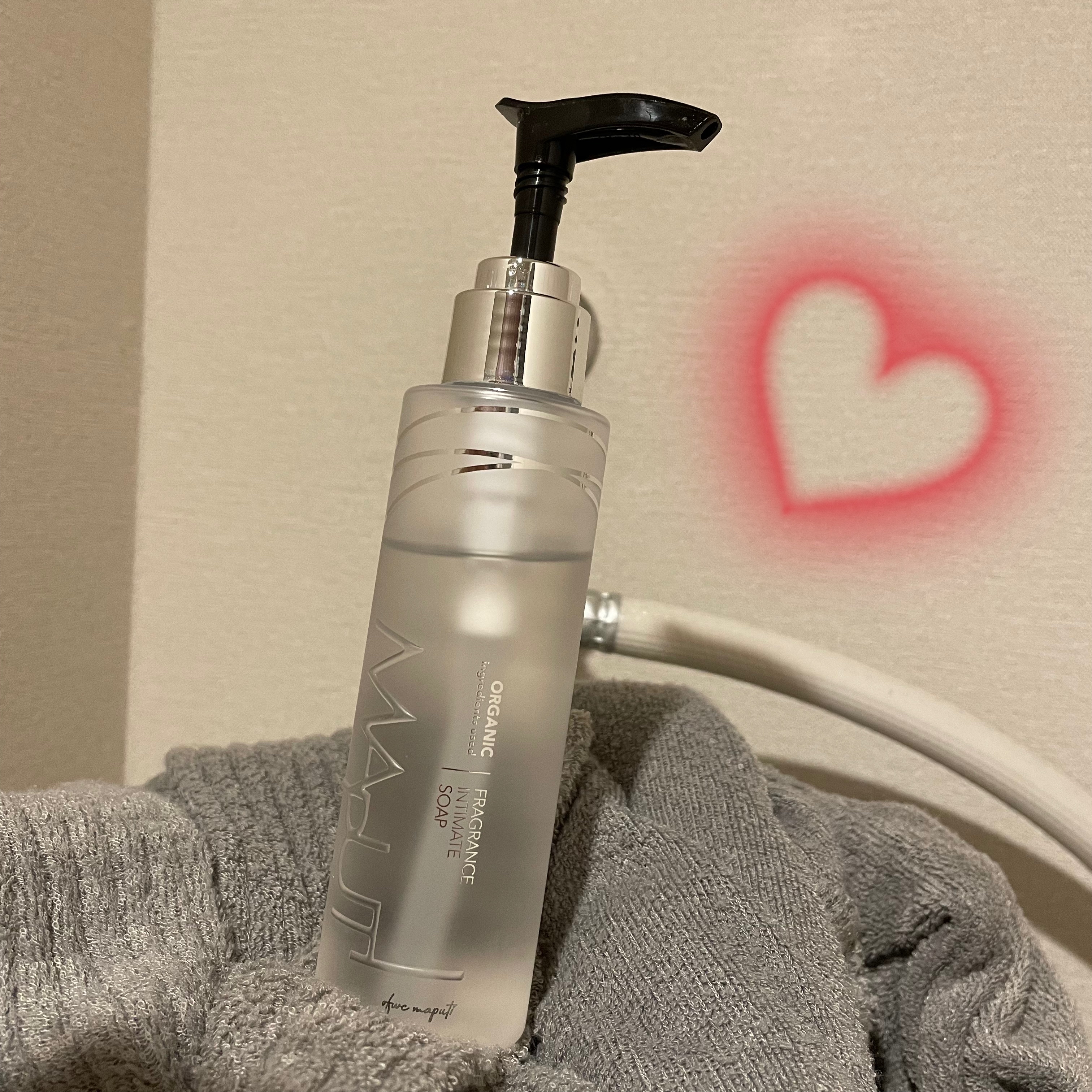 オーガニックフレグランスインティメイトソープ MAPUTI/MAPUTI/デリケートゾーンケアを使ったクチコミ（1枚目）