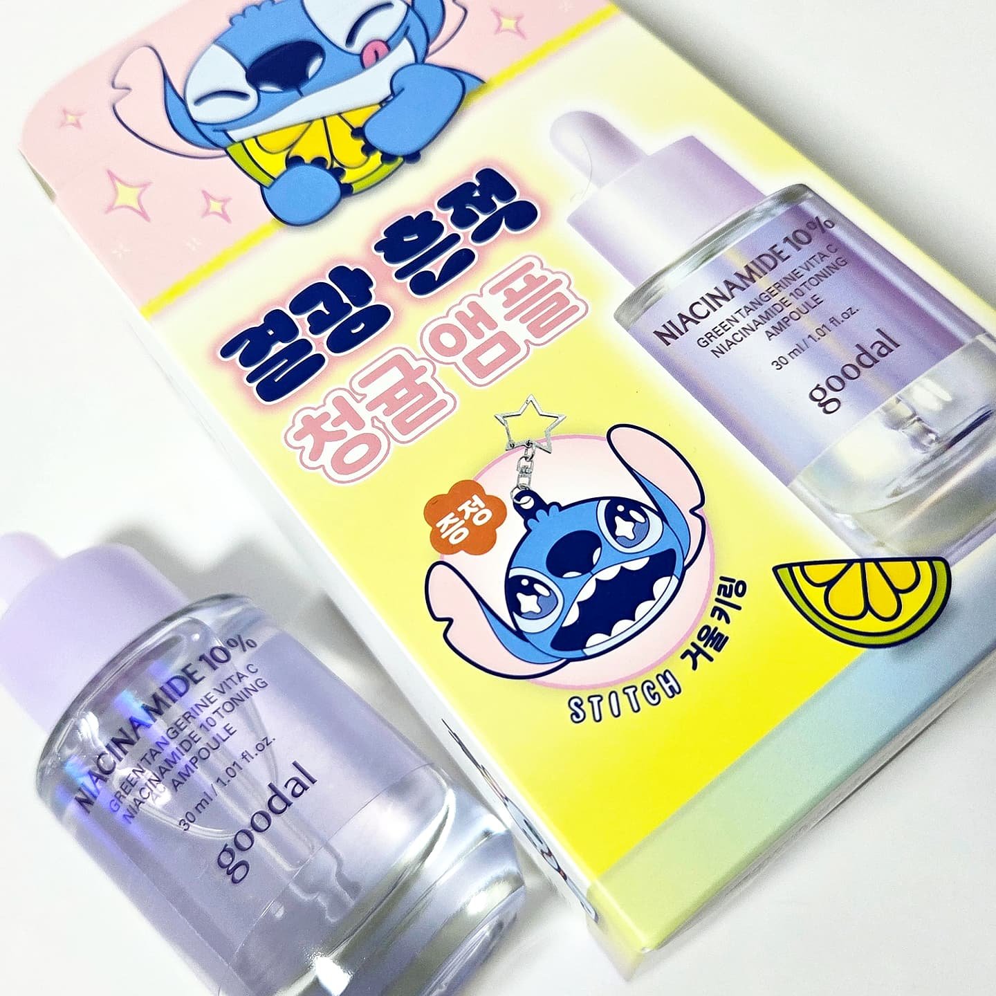 グリーンタンジェリンナイアシンアミド10ブレミッシュアンプル/goodal/美容液を使ったクチコミ（2枚目）