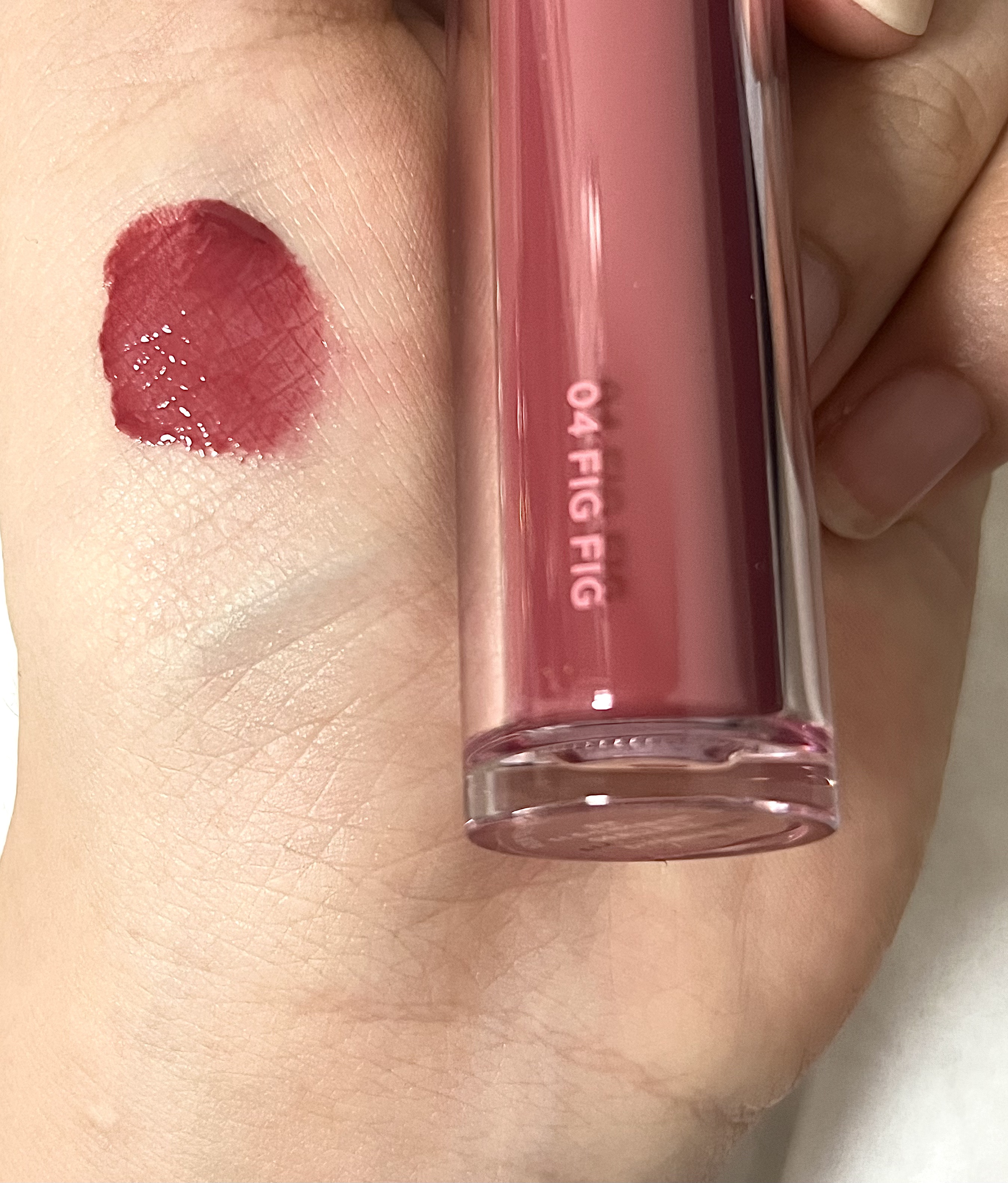 ザ ジューシーラスティングティント/rom&nd/リップティントを使ったクチコミ（2枚目）