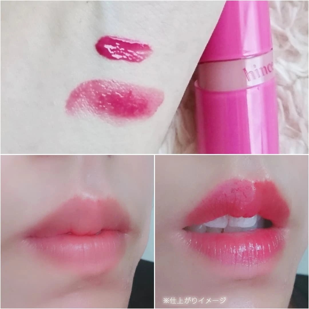 ロウグロウジェルティント/hince/リップティントを使ったクチコミ（2枚目）