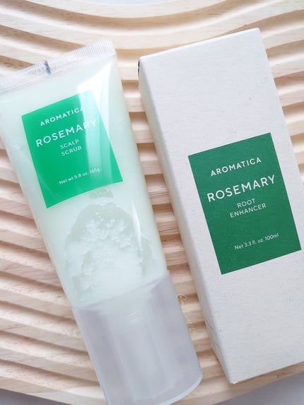 ローズマリー スカルプ スクラブ/AROMATICA/ヘッドスクラブを使ったクチコミ(8枚目)